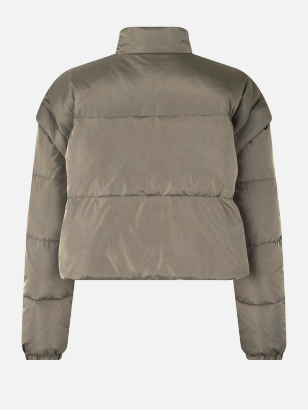 Detachable down puffer jacket