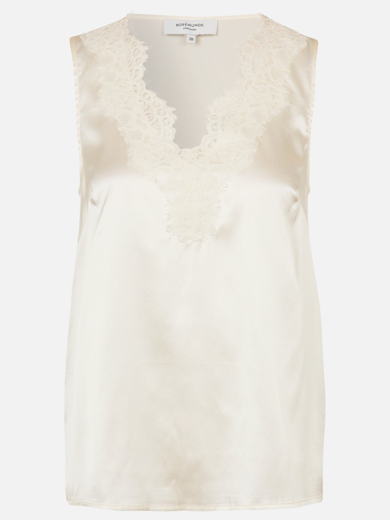 RWJade Silk Lace Top TOP Rosemunde Woman 34 ivory