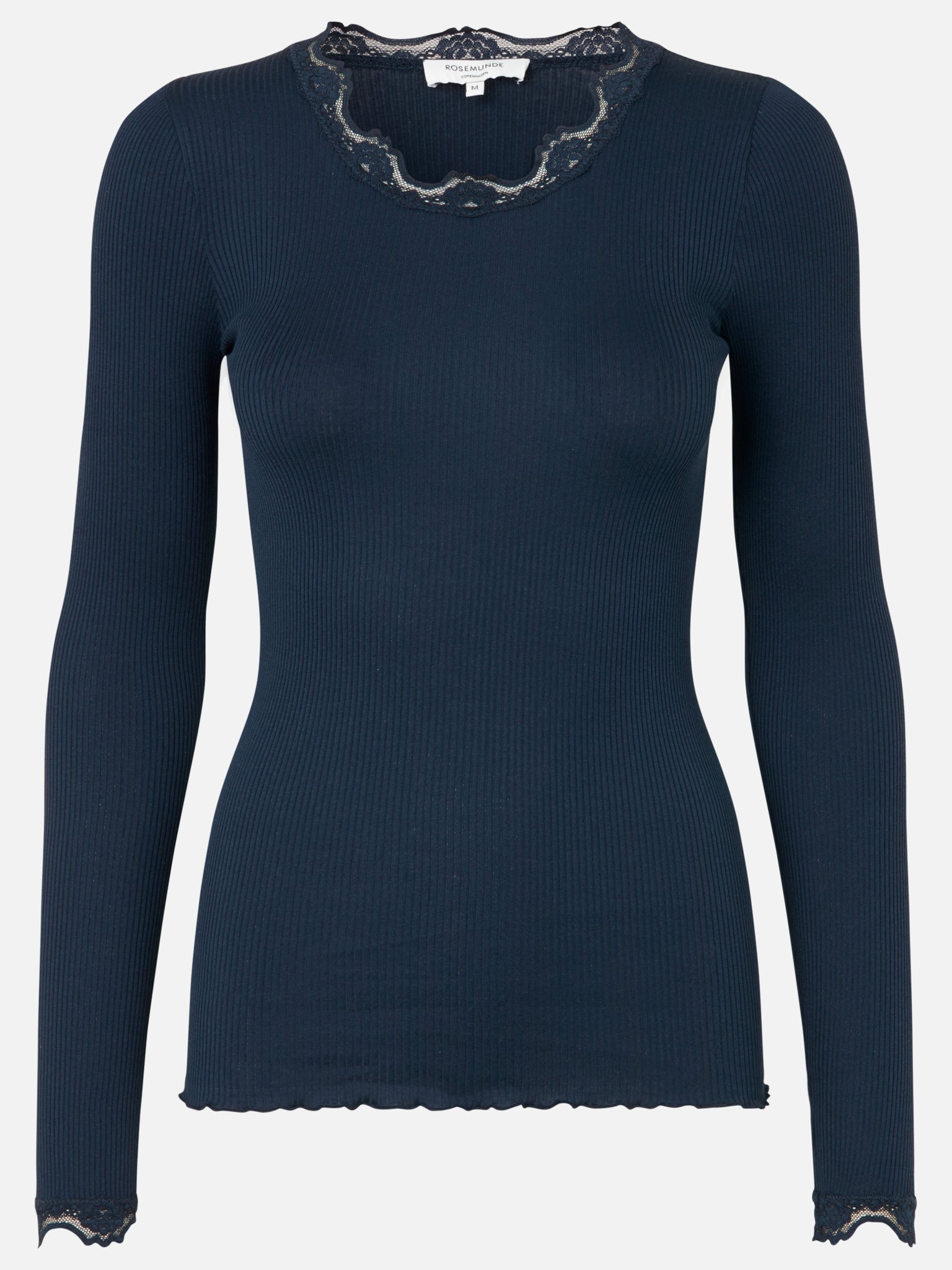 RWBabette Silk LS Lace T-shirt