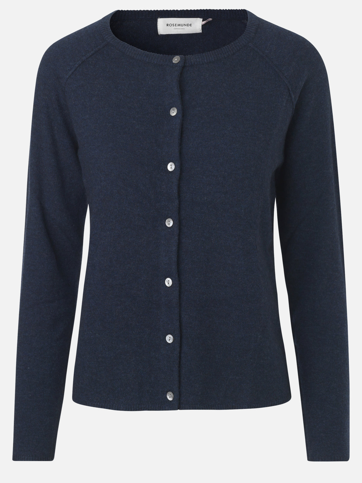 RWLaica Cashmere Long Sleeve O-neck Raglan Cardigan
