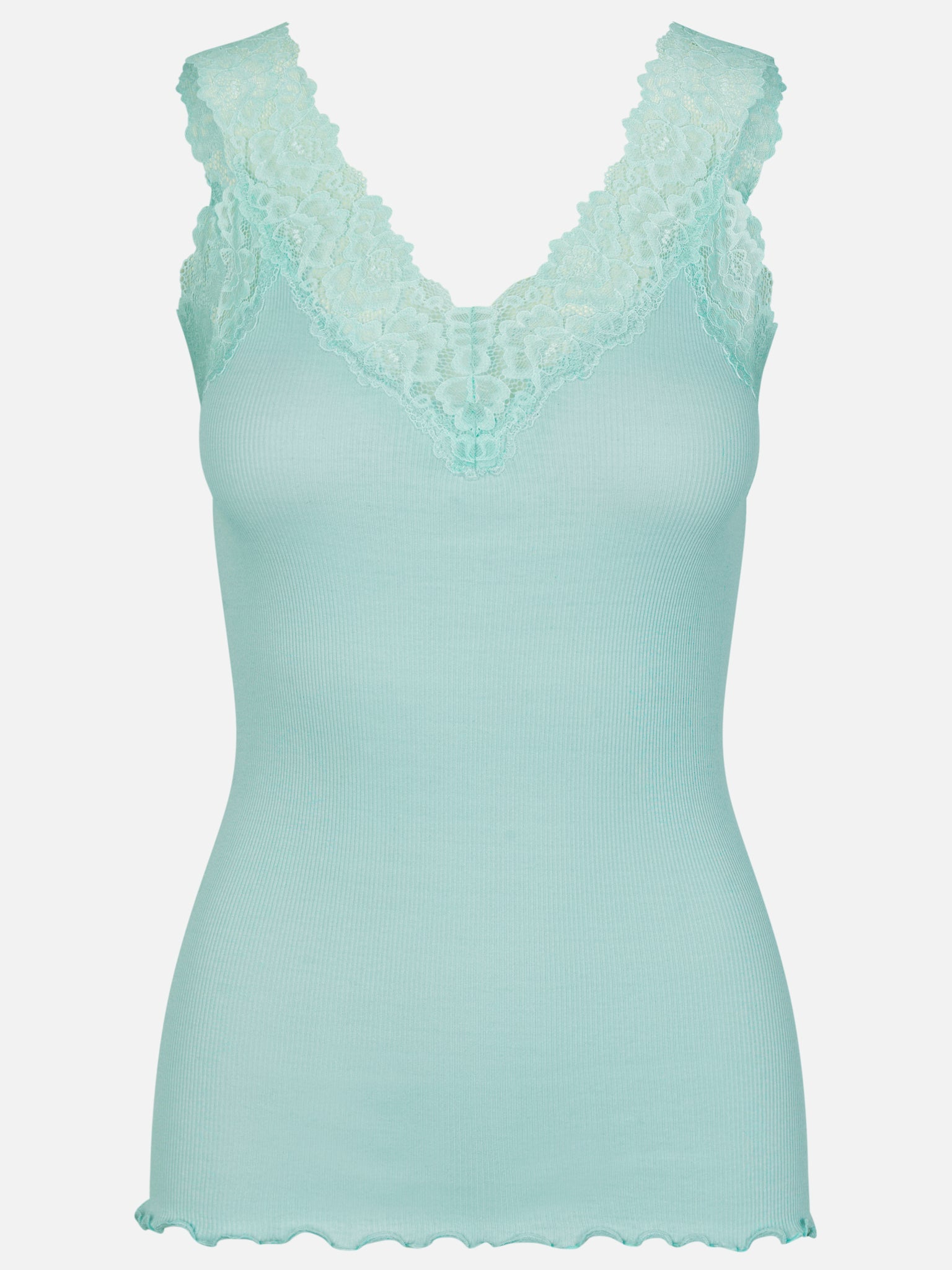 Organic top with lace