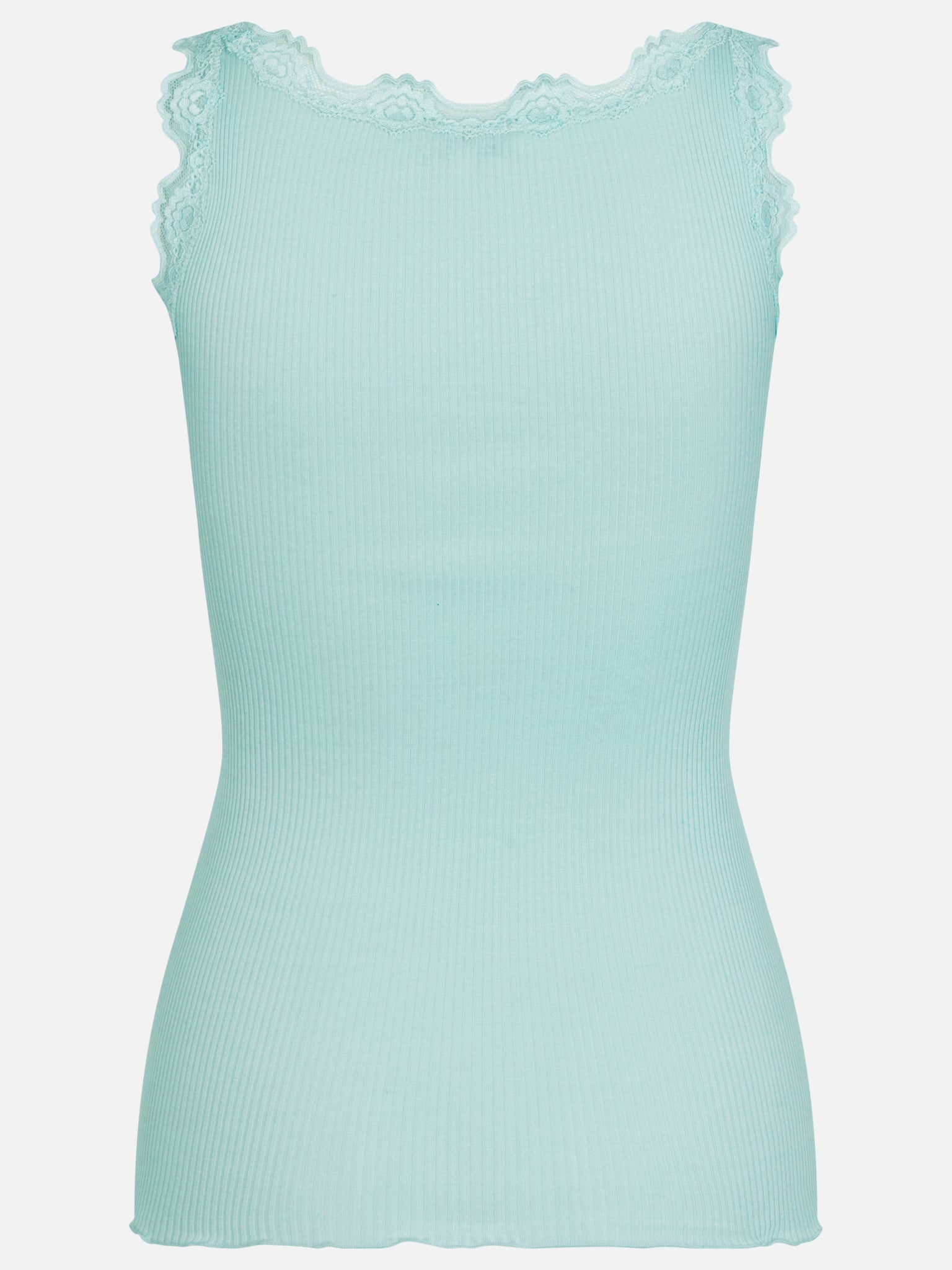 RWBabette Silk SL U-neck Long Lace Top