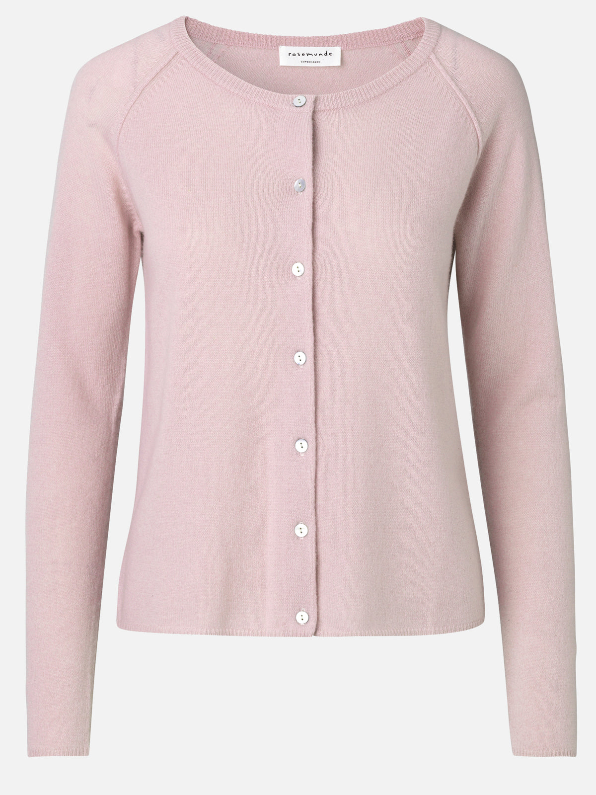 RWLaica Cashmere Long Sleeve O-neck Raglan Cardigan