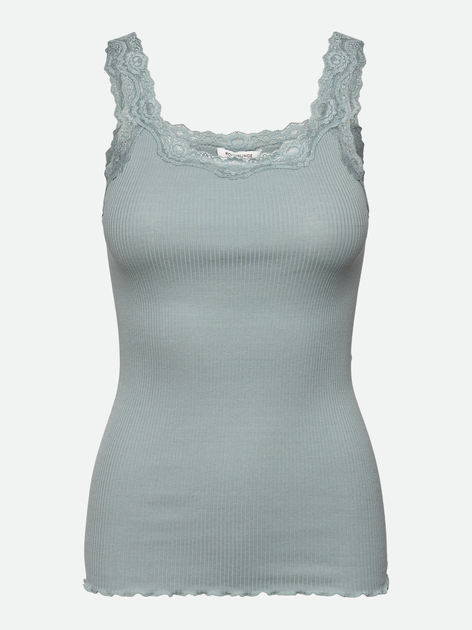 RWBabette Silk SL Deep Back Lace Top TOP Rosemunde Woman