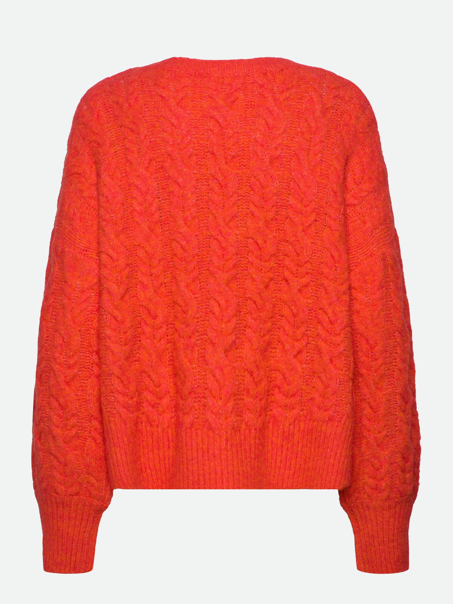 RWMagnolia O-neck Cable knit