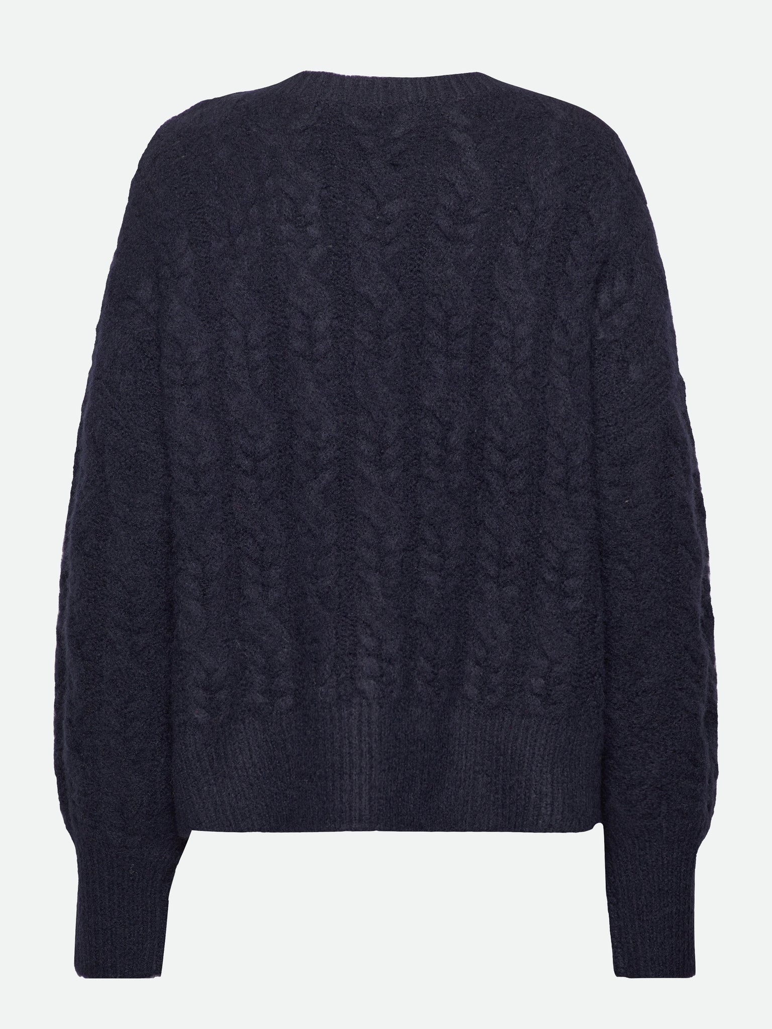 RWMagnolia O-neck Cable knit