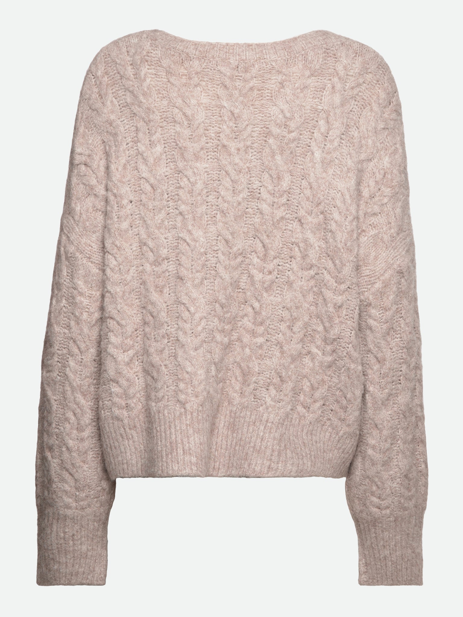 RWMagnolia O-neck Cable knit