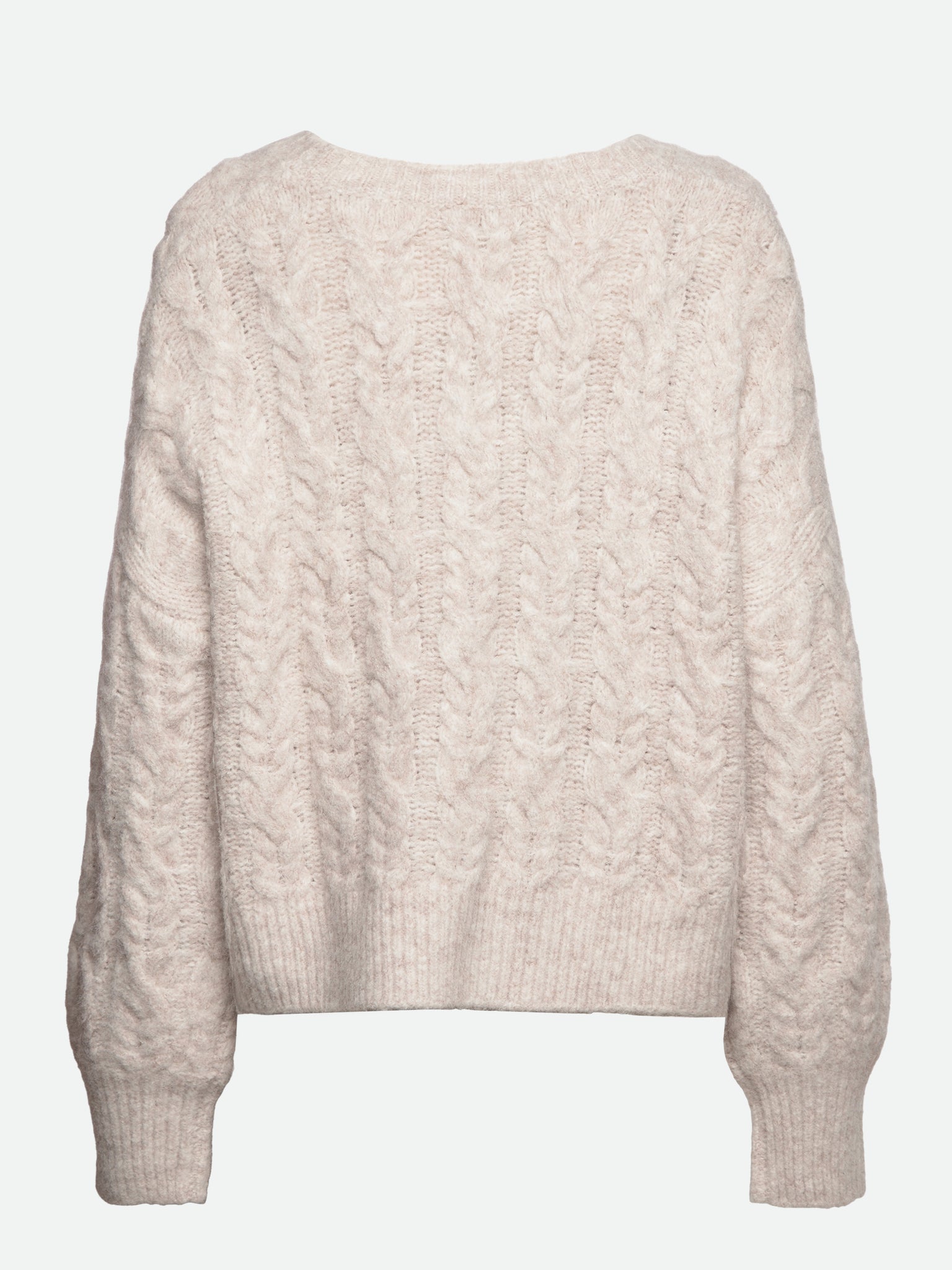 RWMagnolia O-neck Cable knit