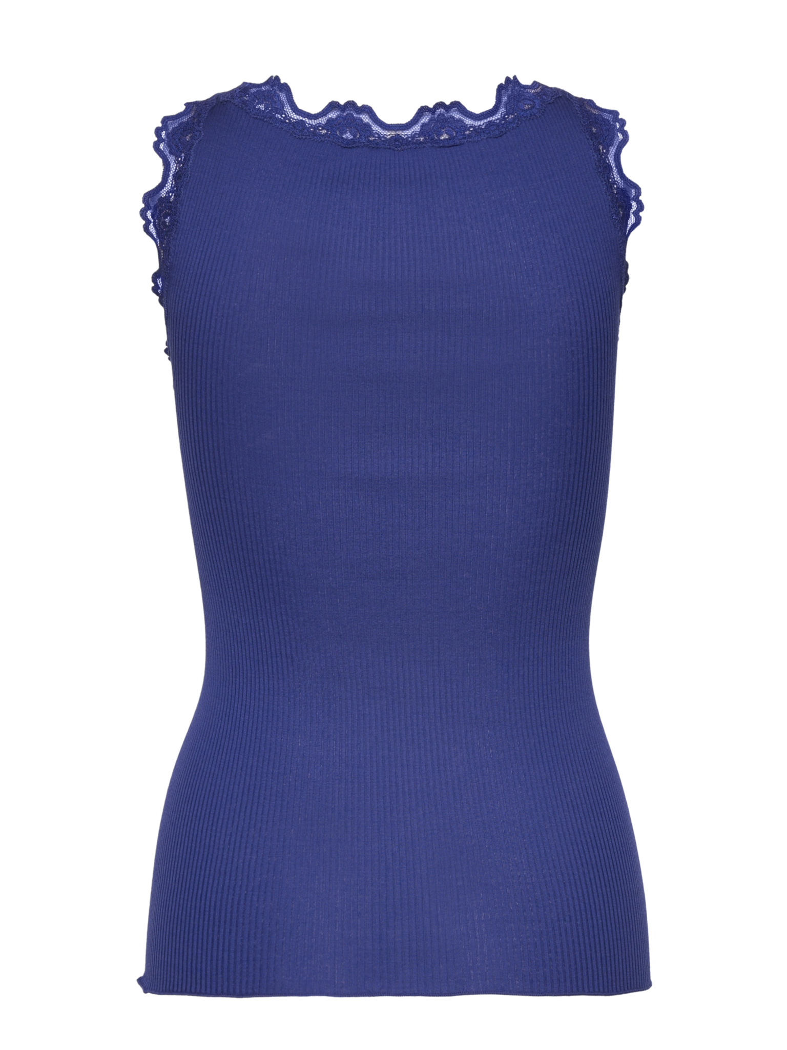 RWBabette Silk SL U-neck Long Lace Top