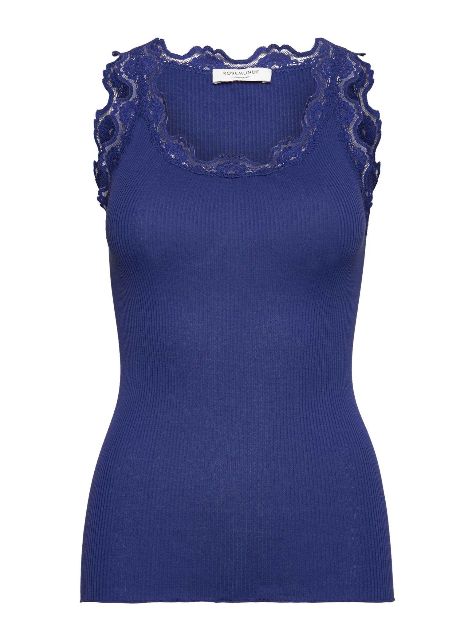 RWBabette Silk SL U-neck Long Lace Top