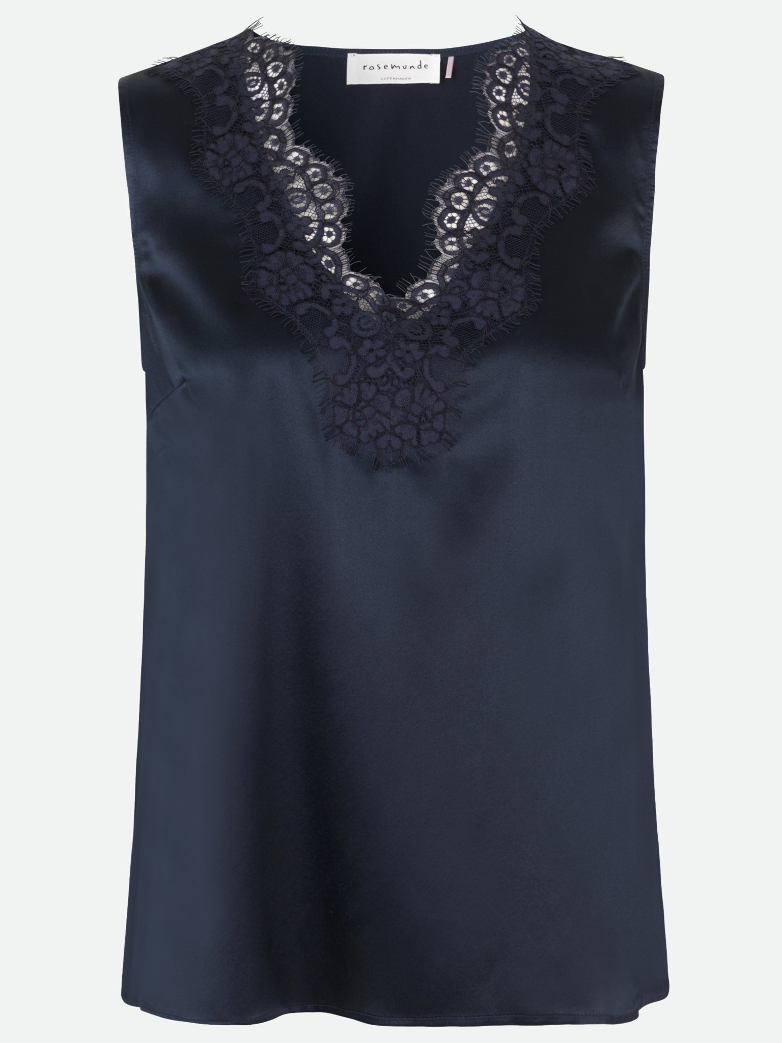 RWJade Silk Lace Top TOP Rosemunde Woman