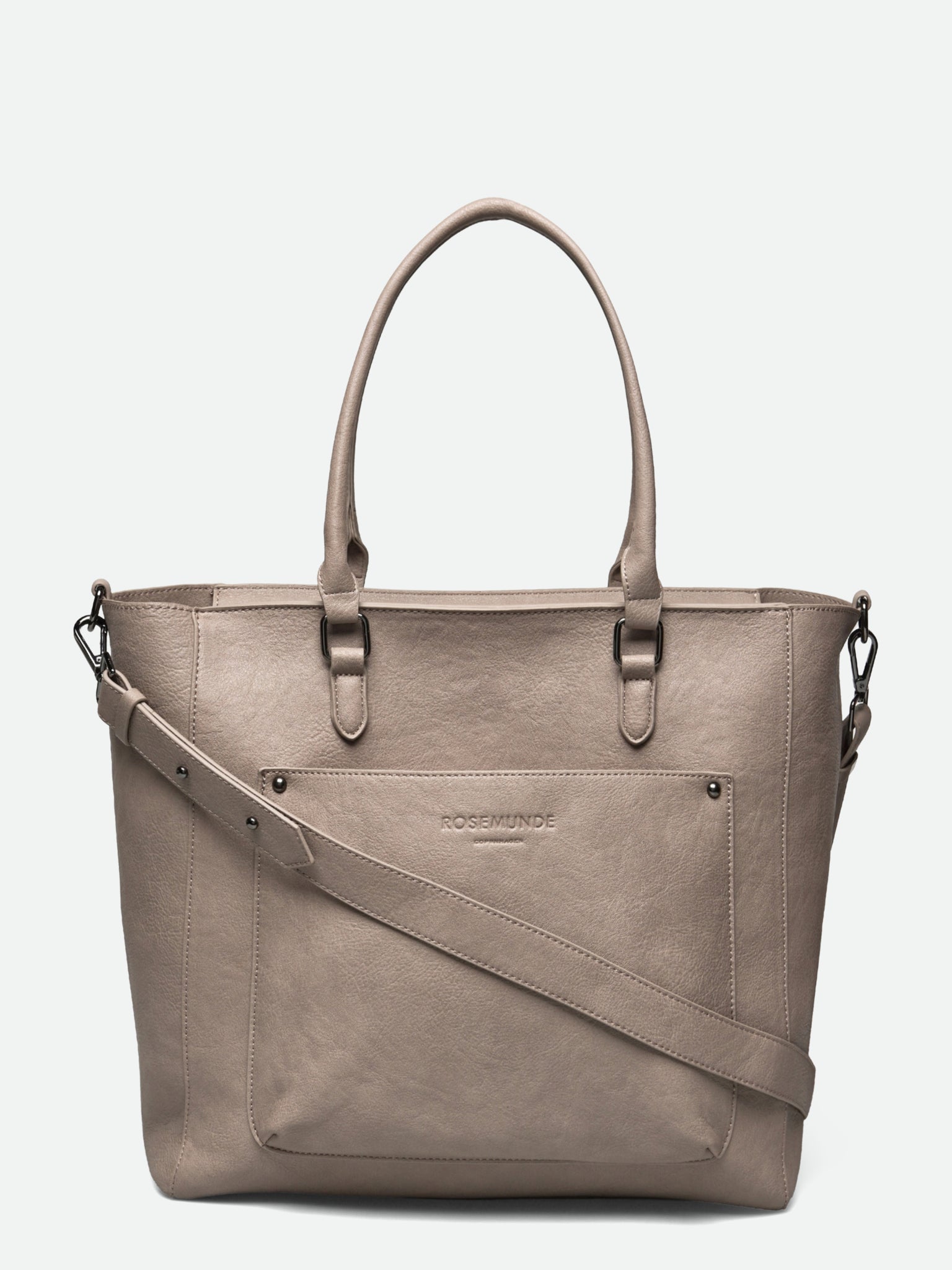 RBAndora 2 in 1 Big Shopper SHOPPER Rosemunde Woman 0 grey black oxid