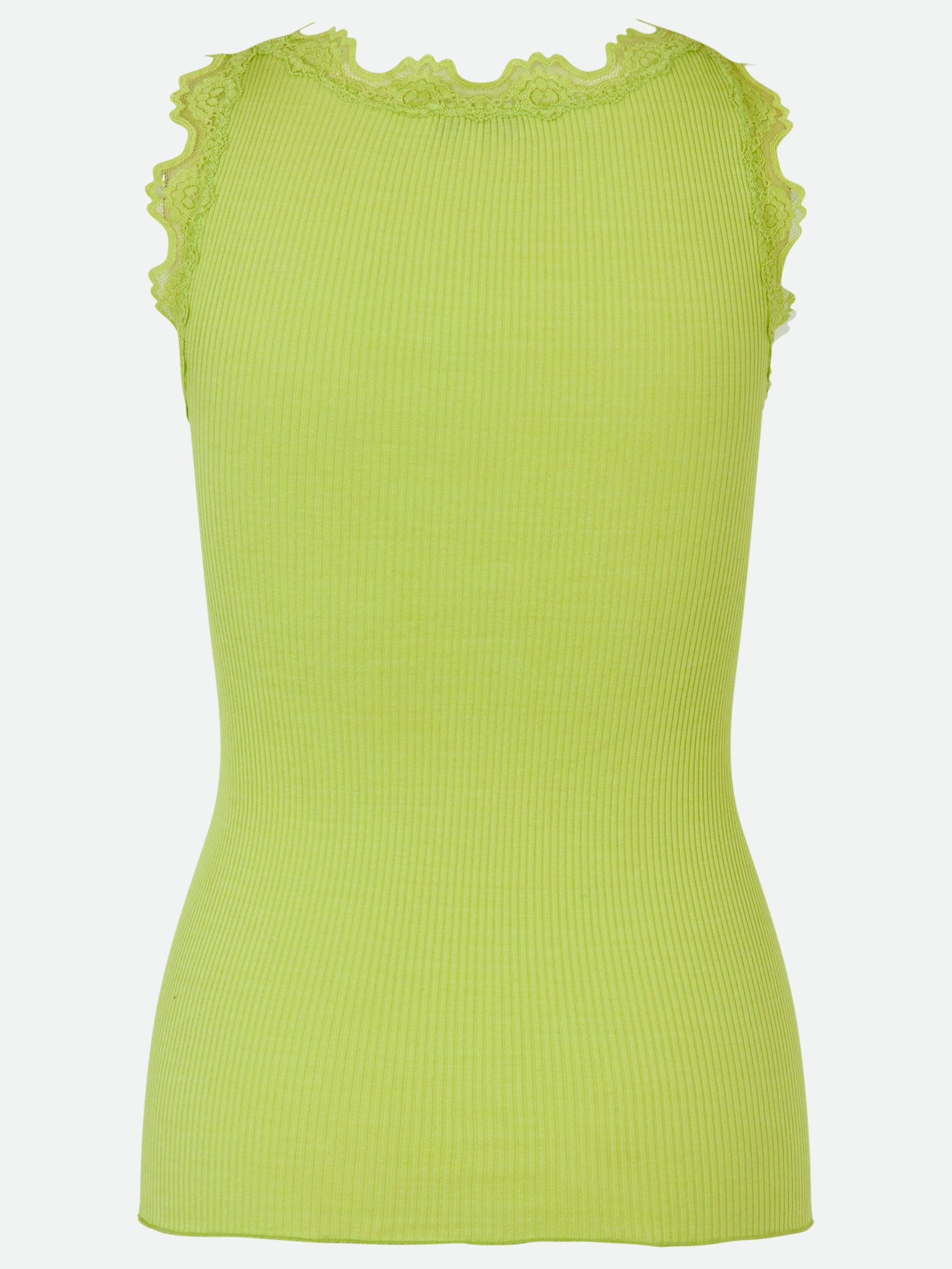 RWBabette Silk SL U-neck Long Lace Top