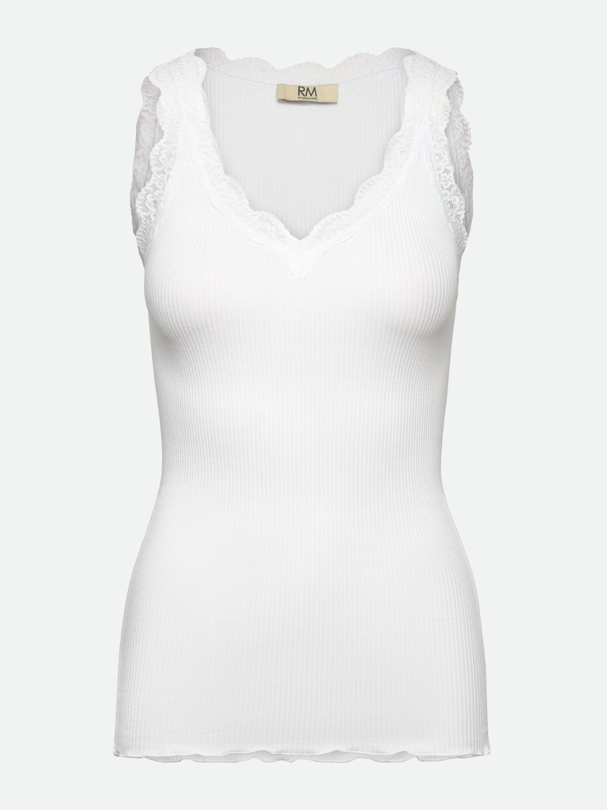 RMWBalta Modal Lace SL-top med V-ringning