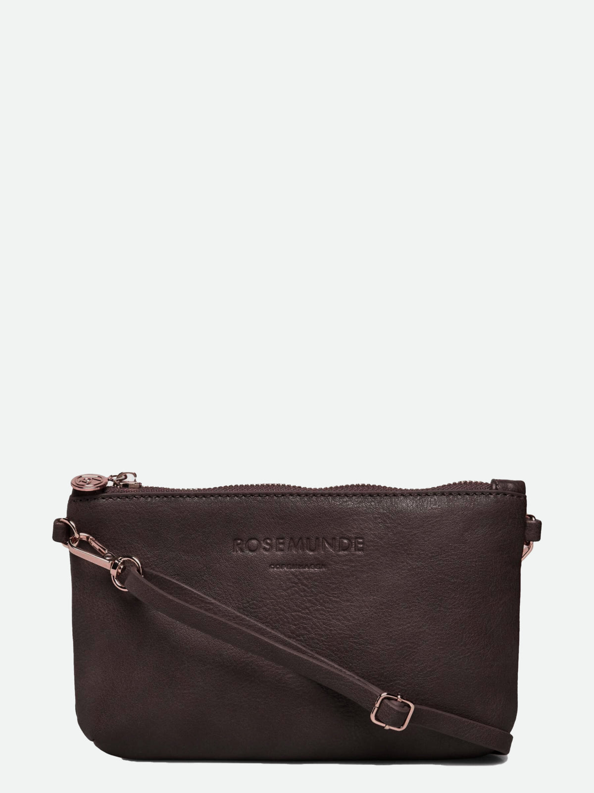 RBAndora Small Clutch CLUTCH Rosemunde Woman 0 dark brown gold