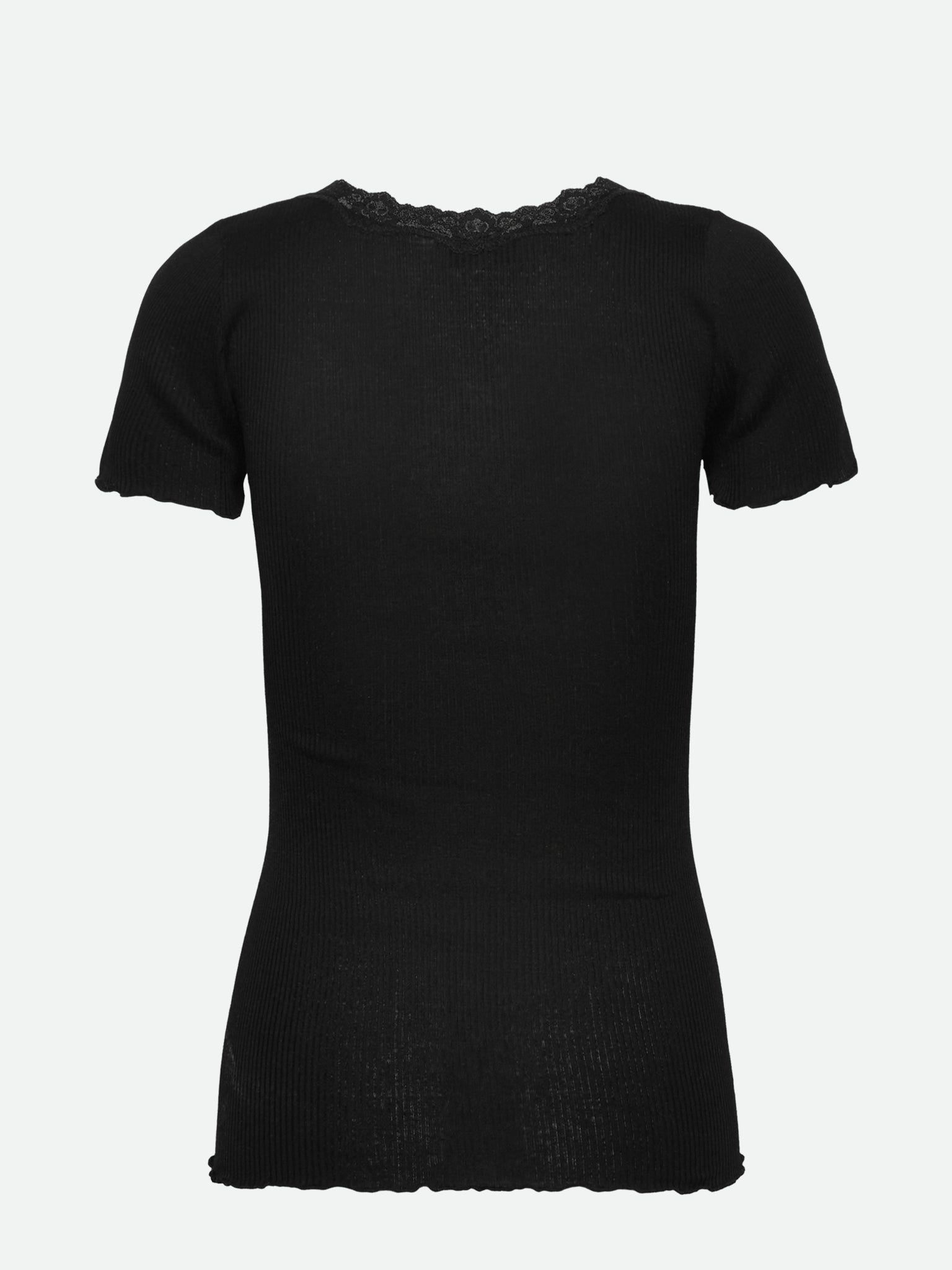 RWBeatha Silk Short Sleeve Lace T-shirt