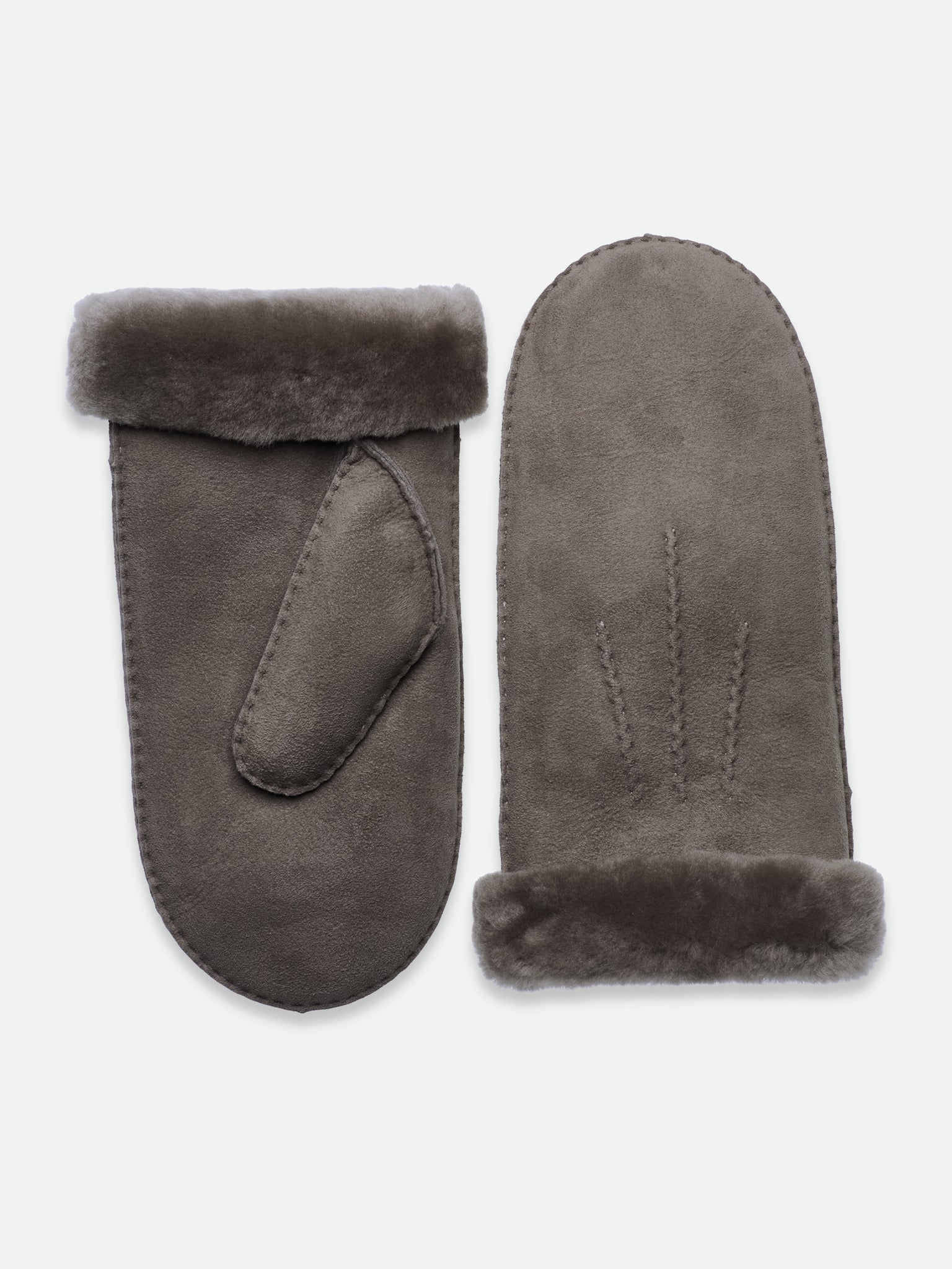 RHSydney Shearling stitch mittens