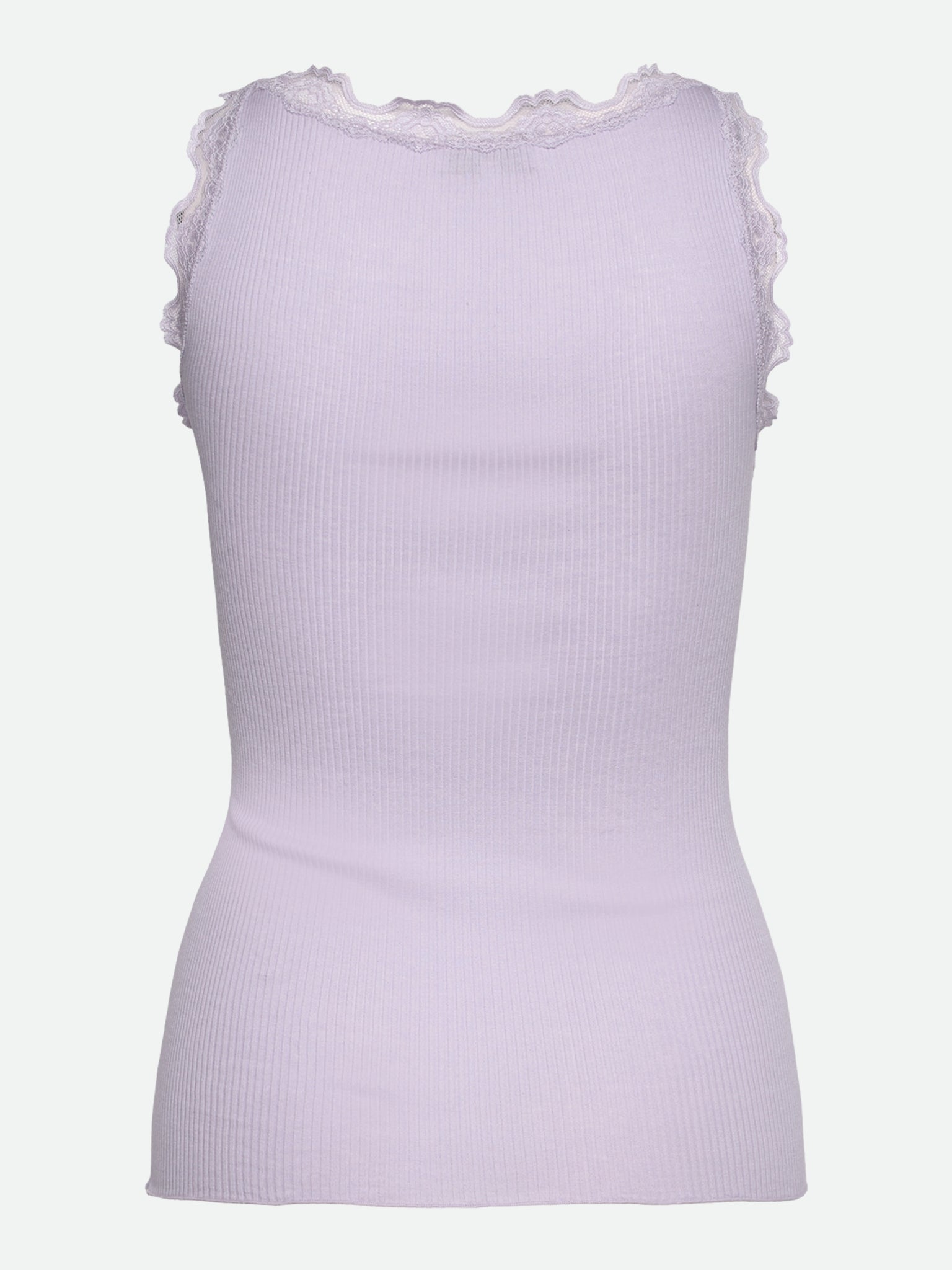 RWBabette Silk SL U-neck Long Lace Top