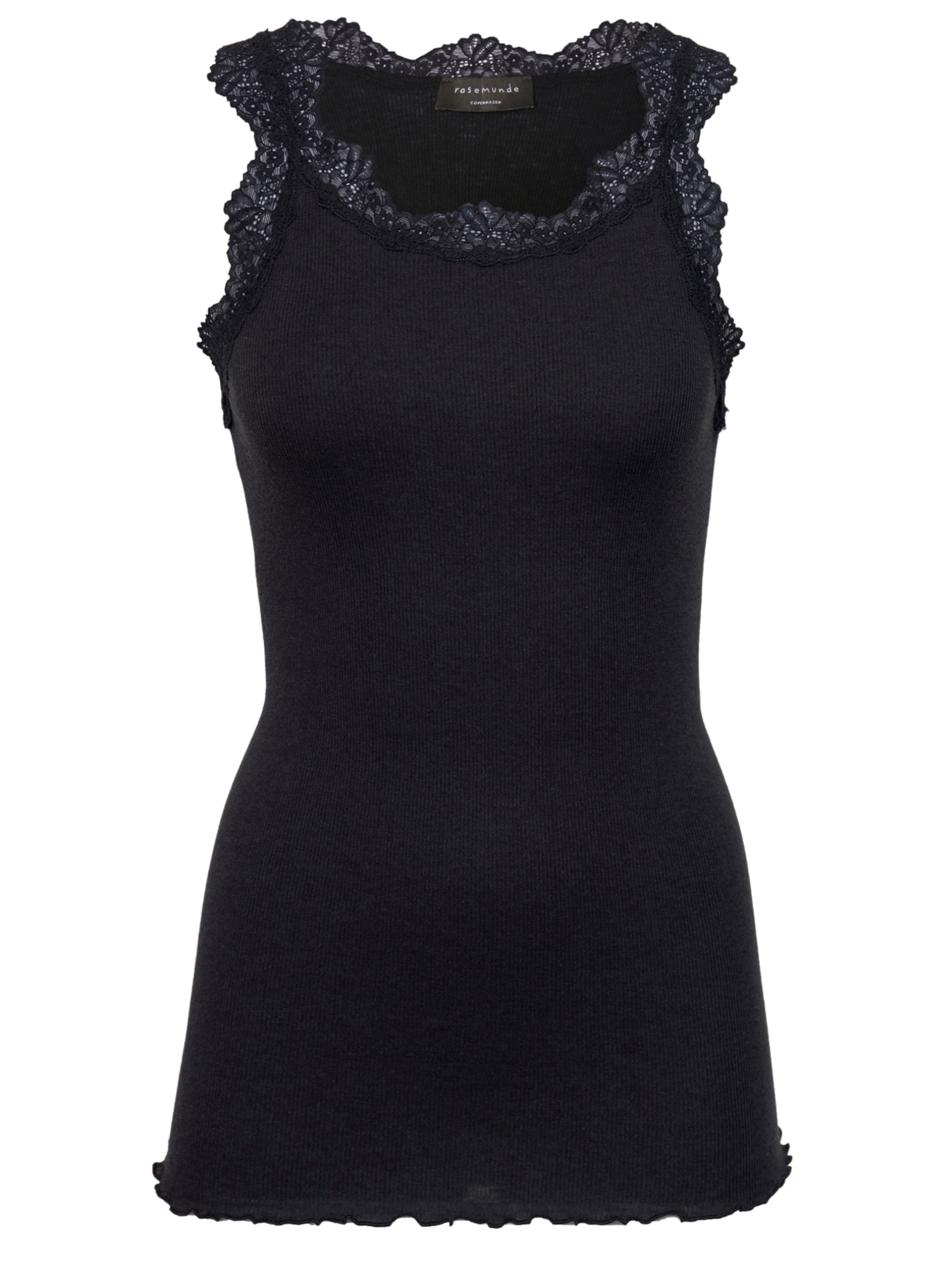 RWBurlington Wool SL Lace Top Top Rosemunde Woman XS black