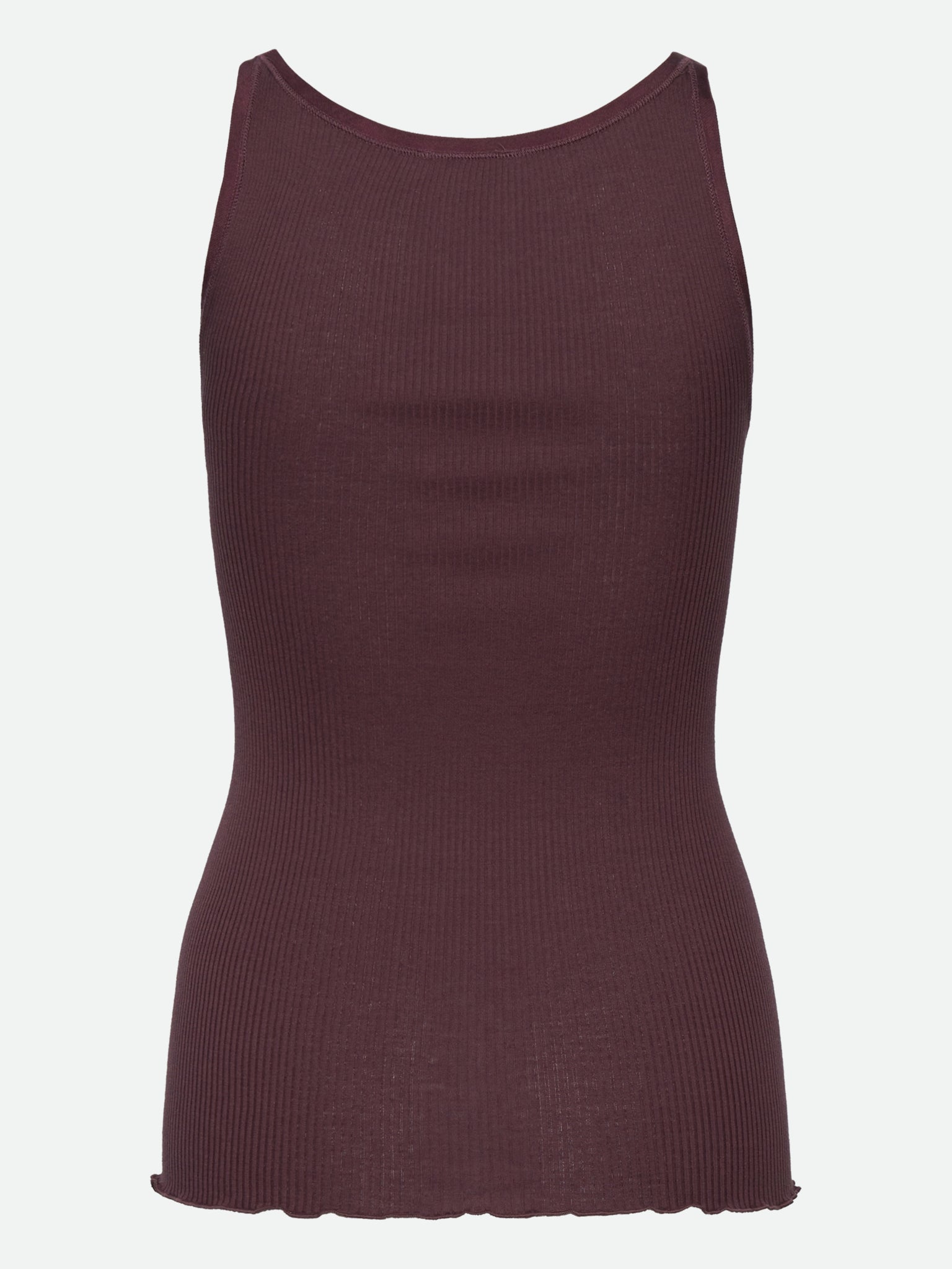 RWBelle Silk U-neck Strap Elastic Top TOP Rosemunde Woman