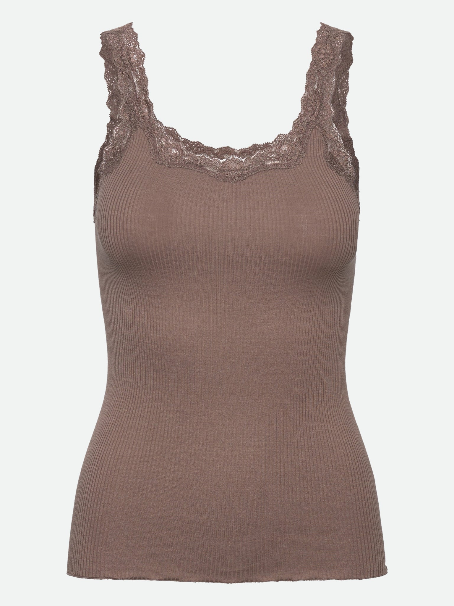 RWBabette Silk SL Deep Back Lace Top