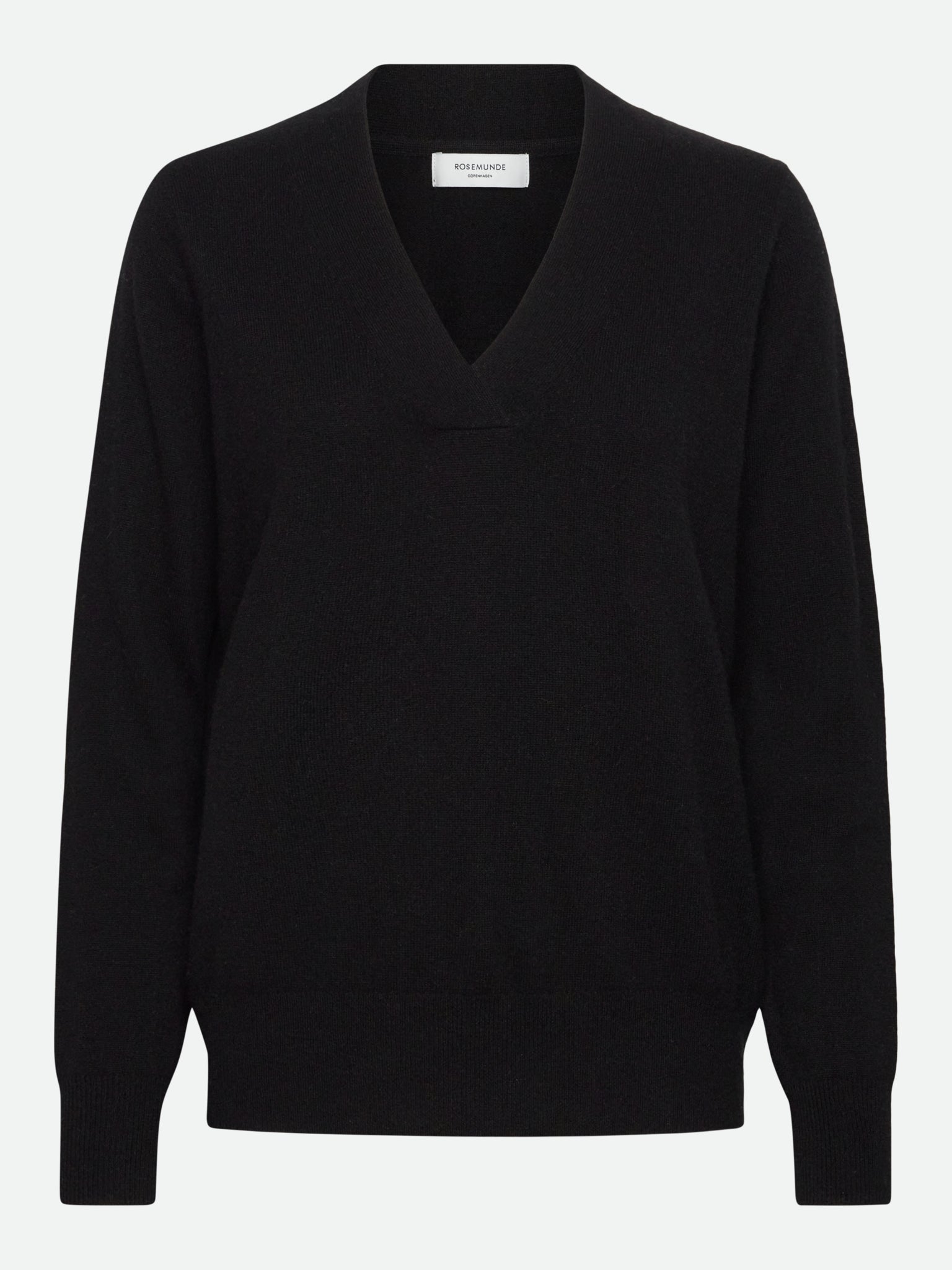 RWCoco Cashmere LS V-neck Pullover PULLOVER Rosemunde Woman XS black