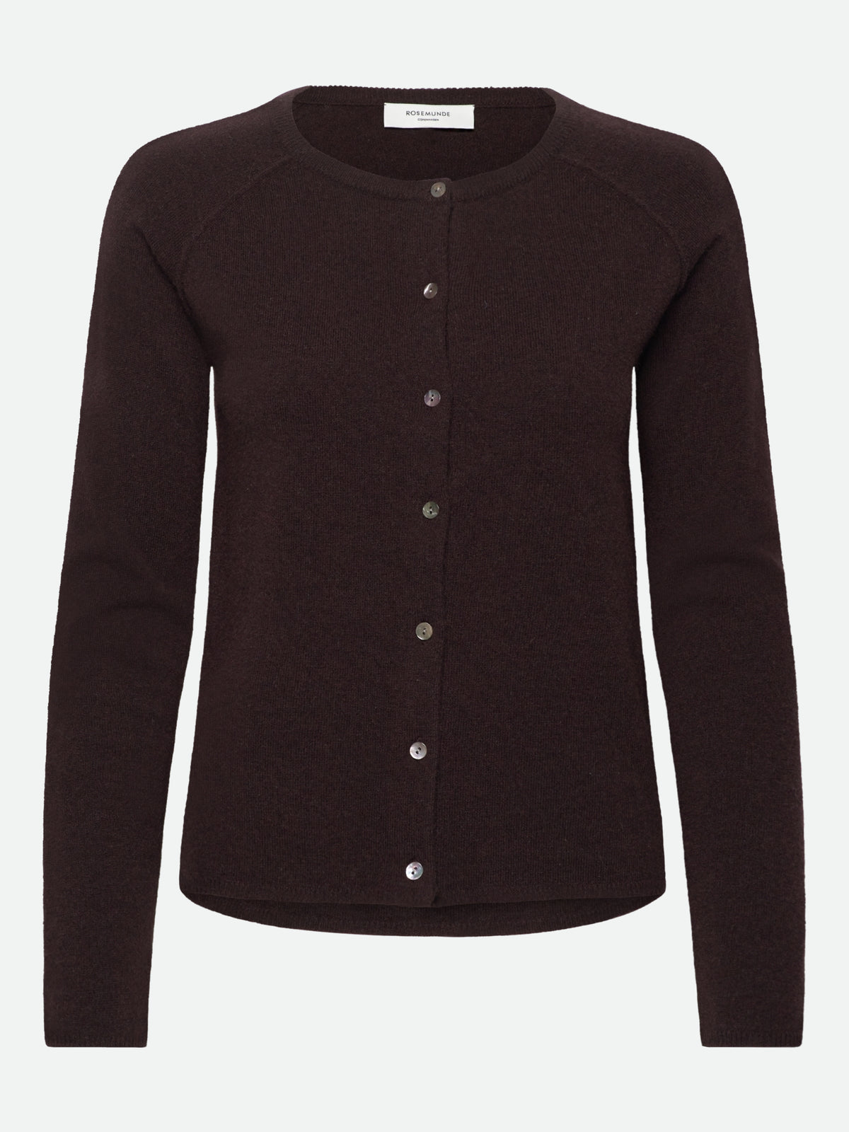 RWLaica Cashmere Long Sleeve O-neck Raglan Cardigan