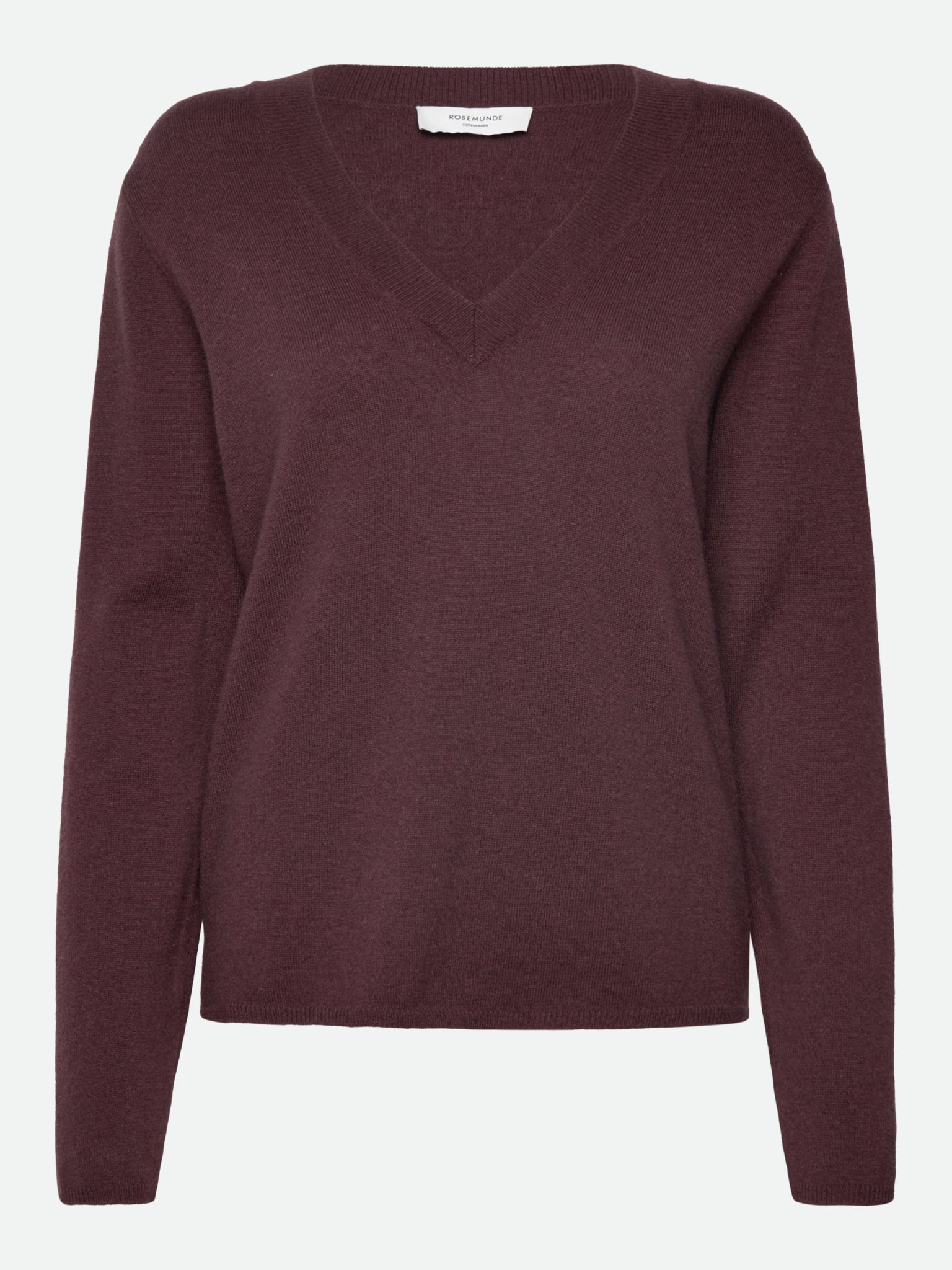 RWLaica Cashmere LS V-Neck Pullover PULLOVER Rosemunde Woman XS fudge