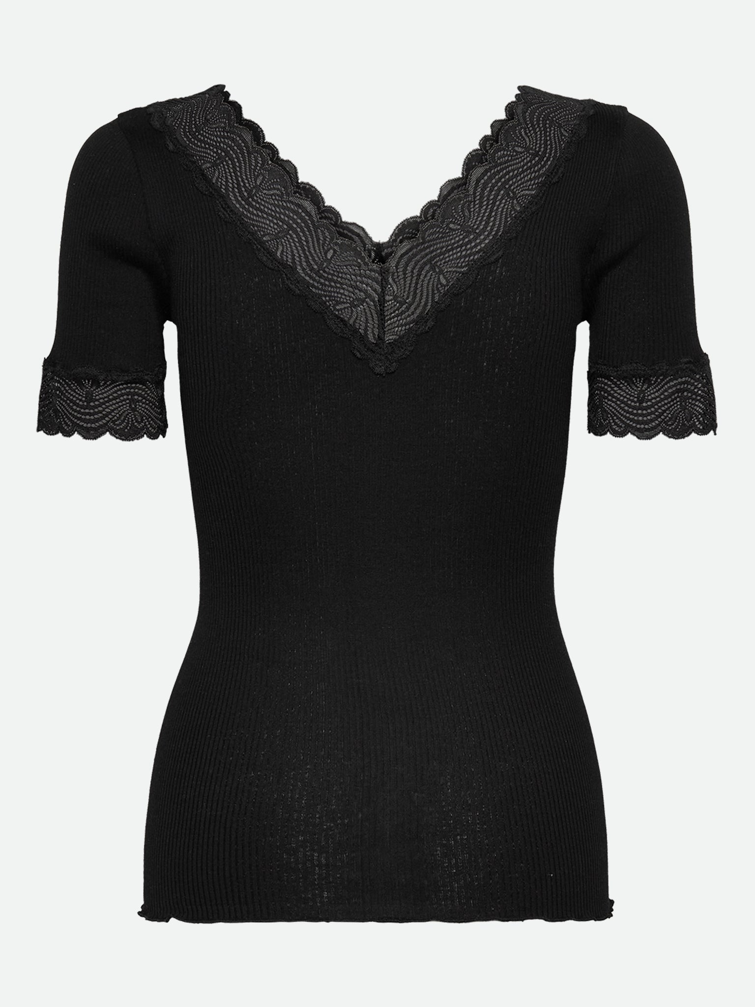 RWBeatha Silk 2/4 Lace T-shirt T-SHIRT SS Rosemunde Woman