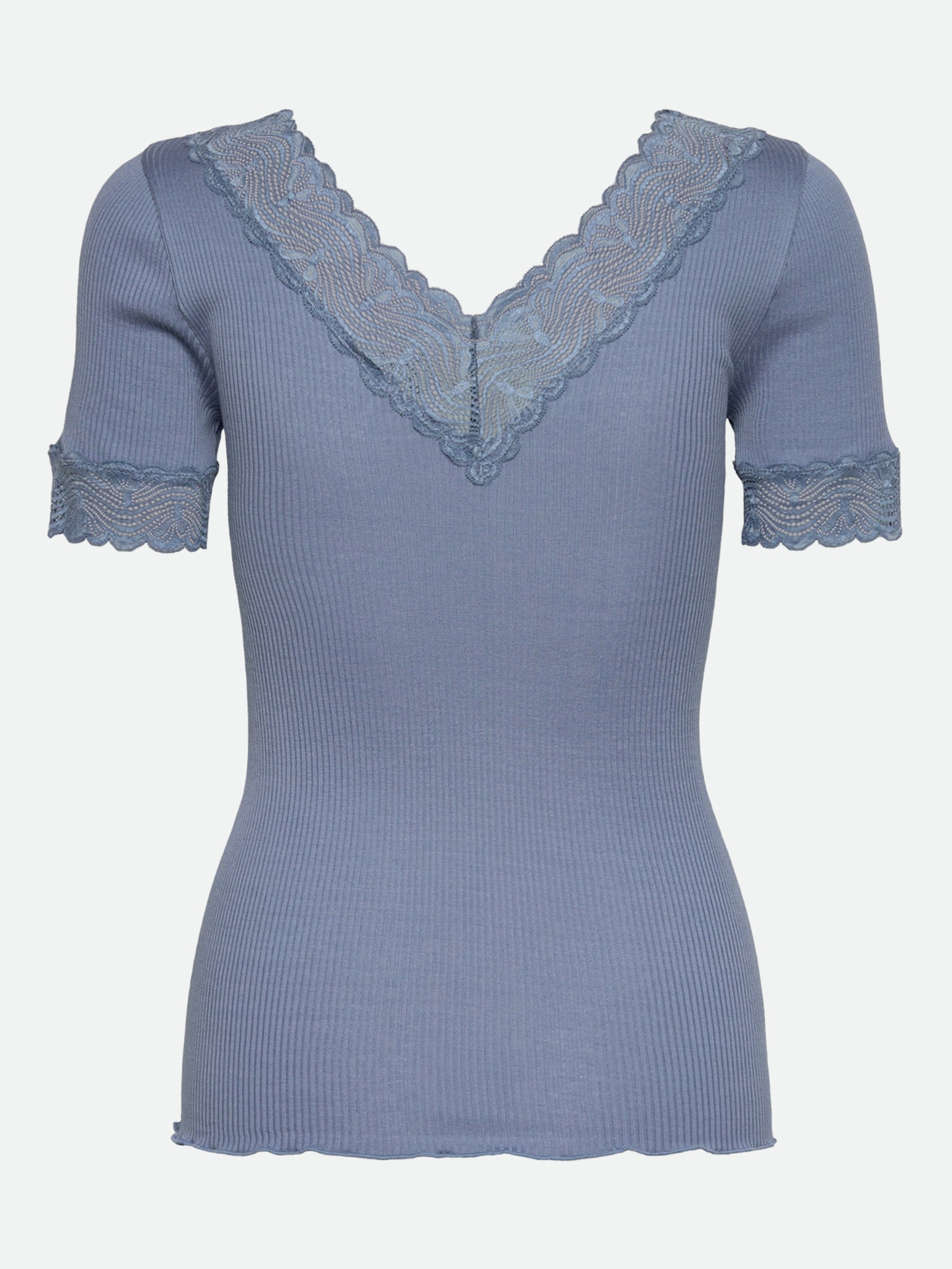 RWBeatha Silk 2/4 Lace T-shirt T-SHIRT SS Rosemunde Woman