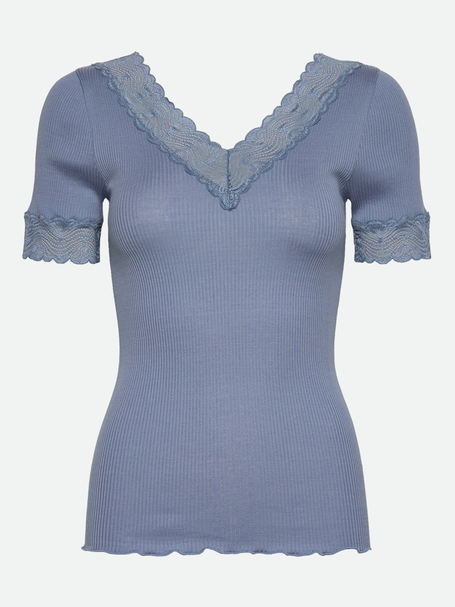 RWBeatha Silk 2/4 Lace T-shirt T-SHIRT SS Rosemunde Woman XS infinity