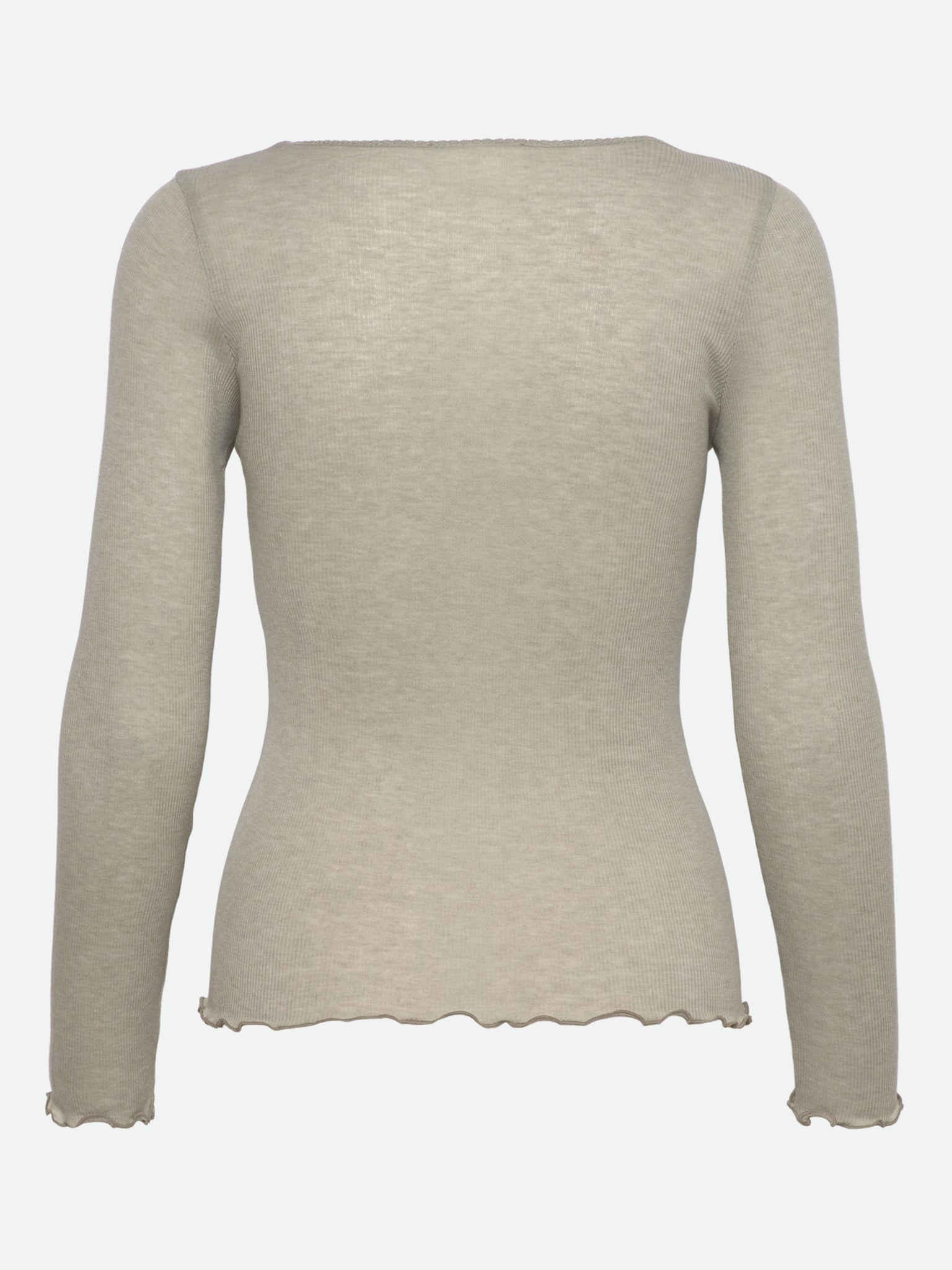 RWBurlington Wool LS O-neck T-shirt T-shirt Rosemunde Woman