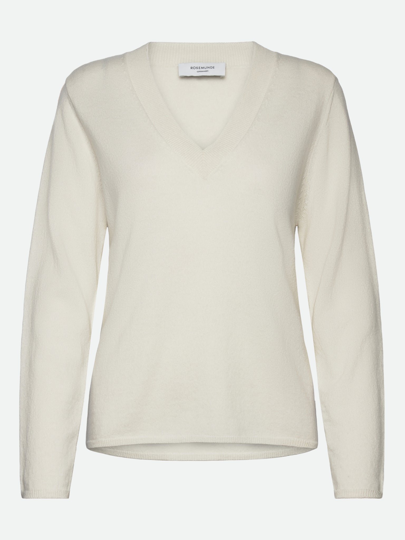 RWLaica Cashmere LS V-Neck Pullover PULLOVER Rosemunde Woman S ivory