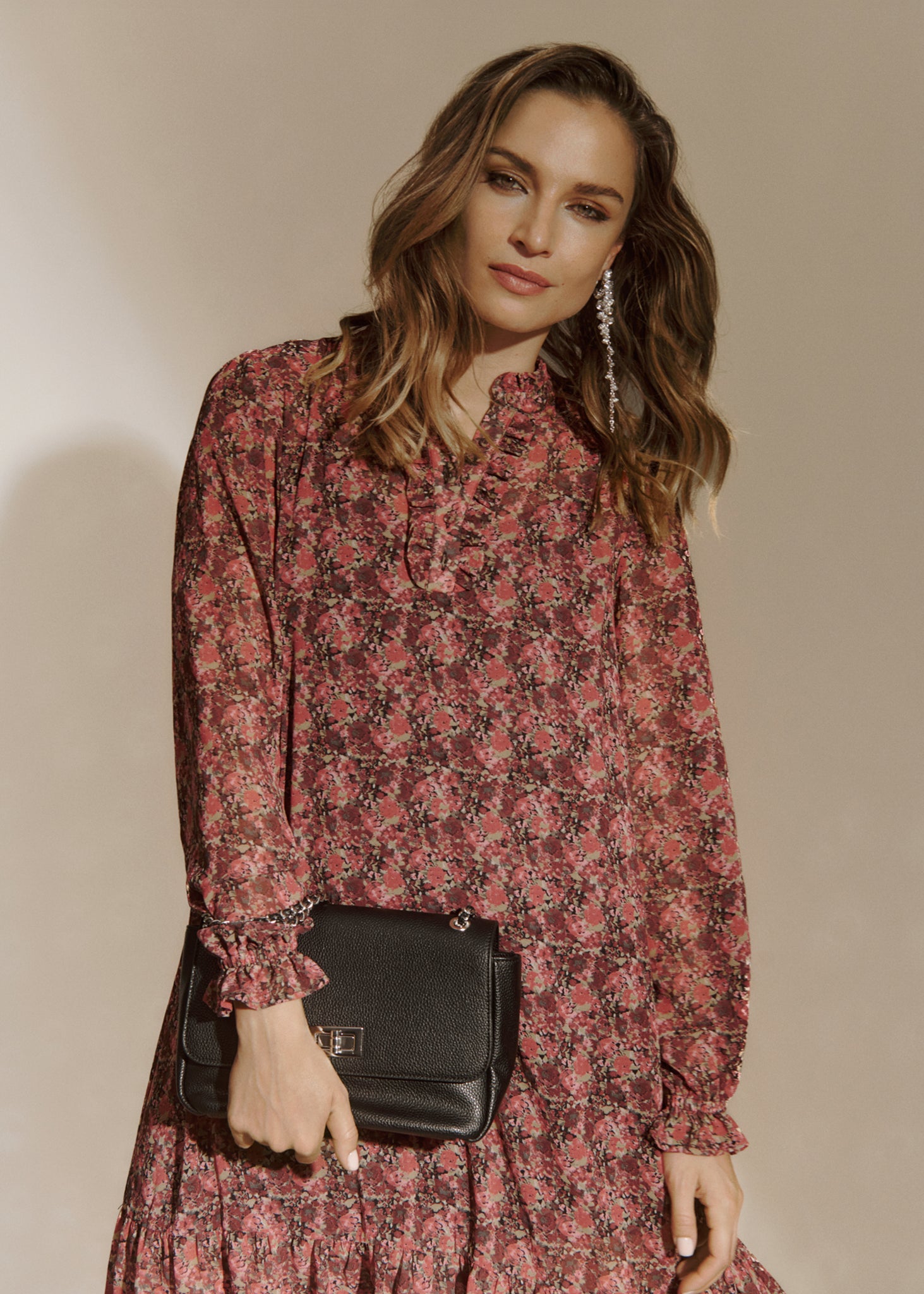 RWSally LS Midi Dress DRESS Rosemunde Woman