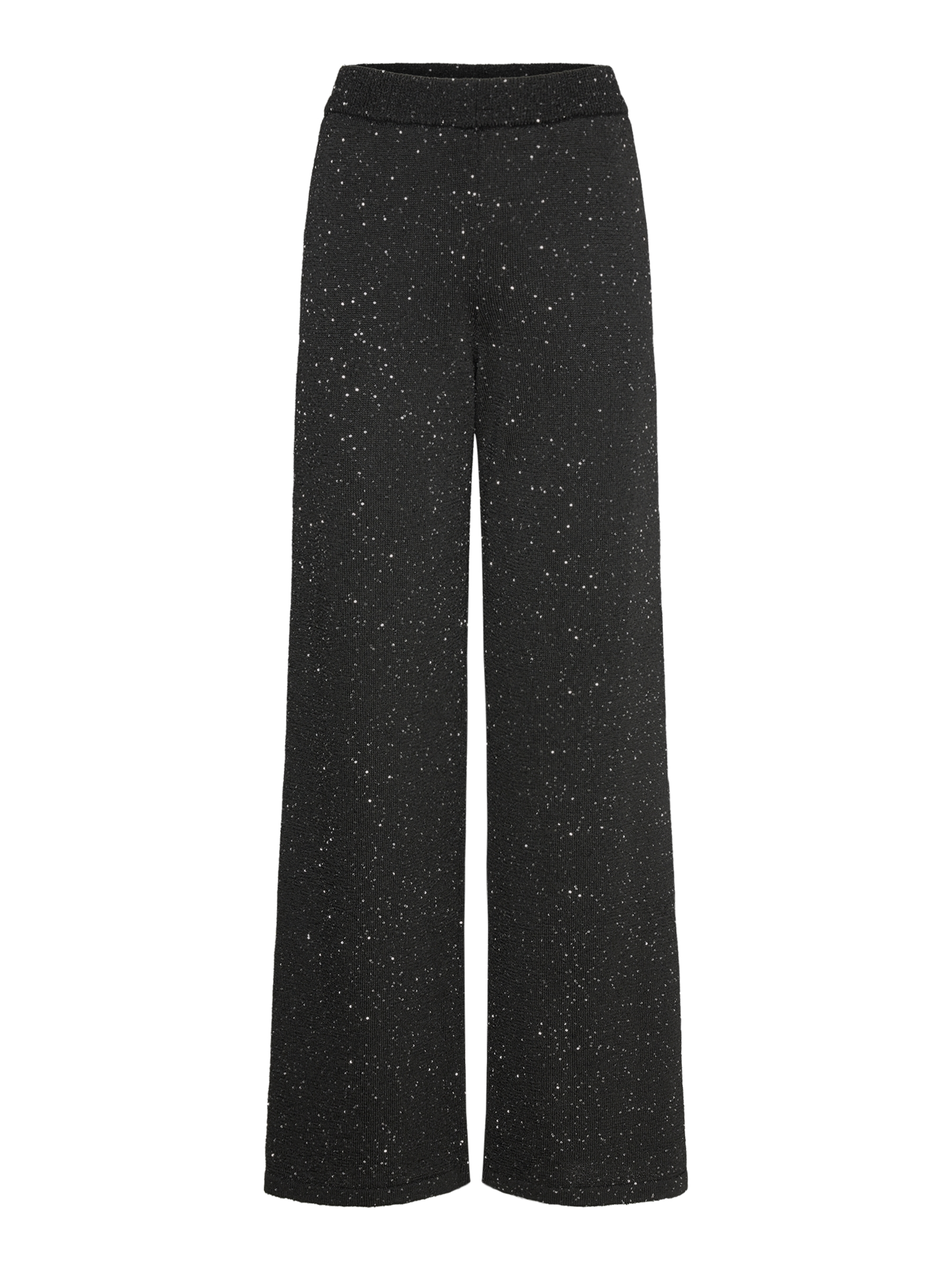 RWVibe MW Sequin Knit Trousers TROUSERS Rosemunde Woman S black