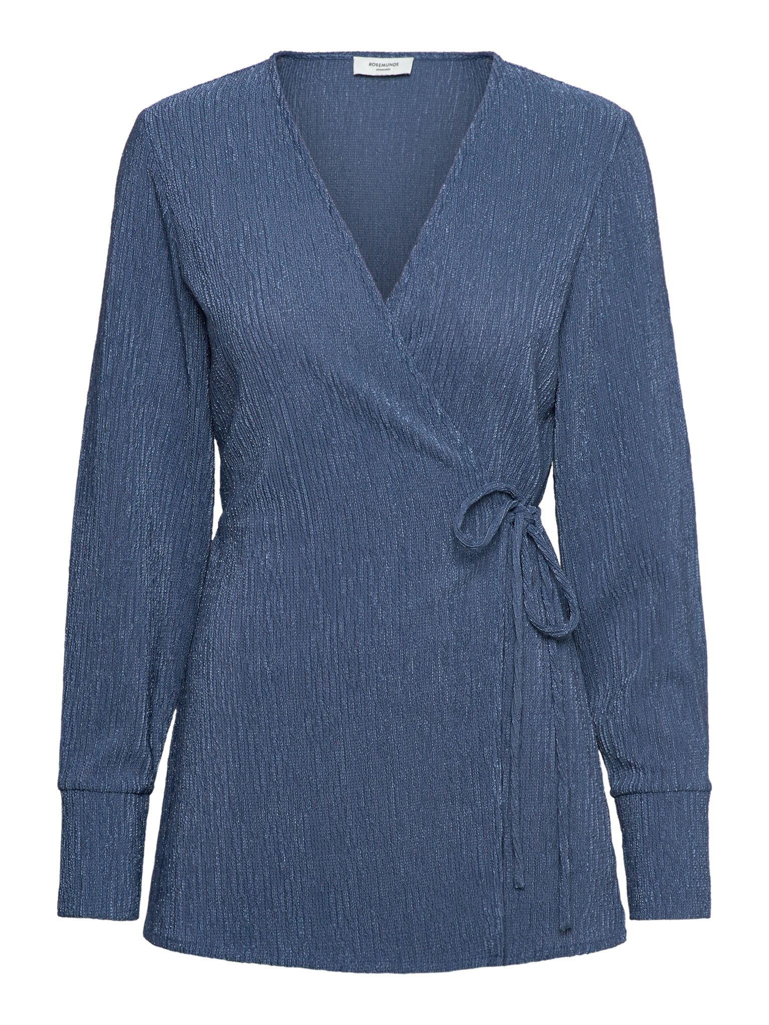 RWBorneo LS Wrap Blouse BLOUSE Rosemunde Woman XS ensign blue