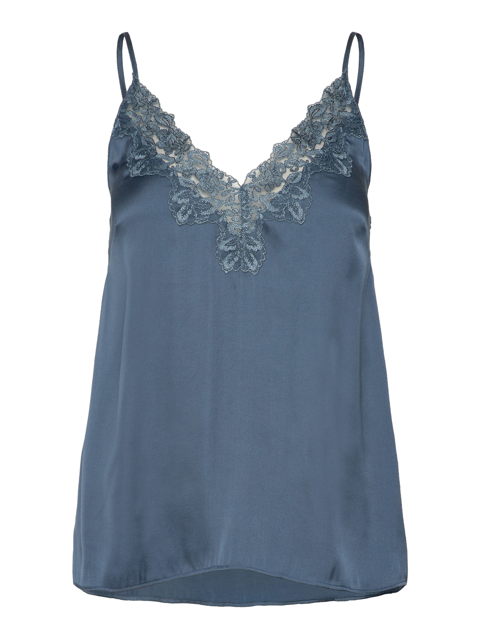 RWSatina SL Lace Strap Top TOP Rosemunde Woman 34 ensign blue