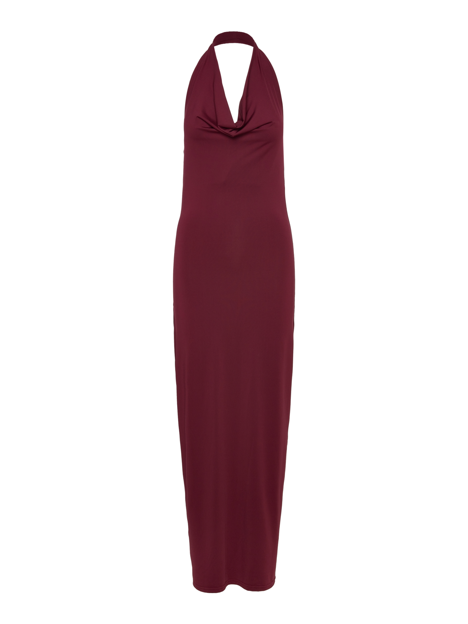 RWBillie Halterneck Long Dress DRESS Rosemunde Woman 38 tawny port