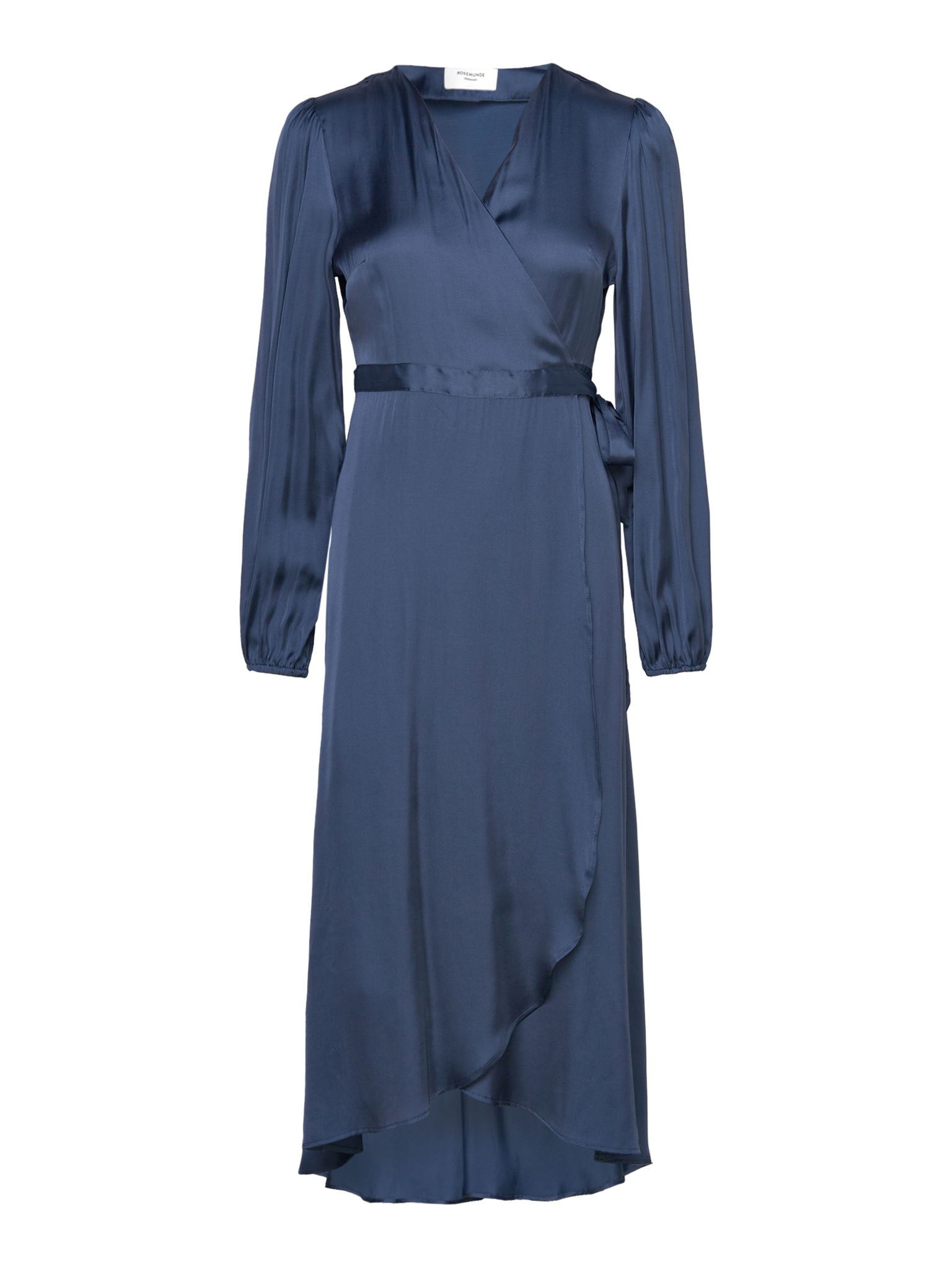 RWSatina LS Wrap Dress DRESS Rosemunde Woman 38 ensign blue
