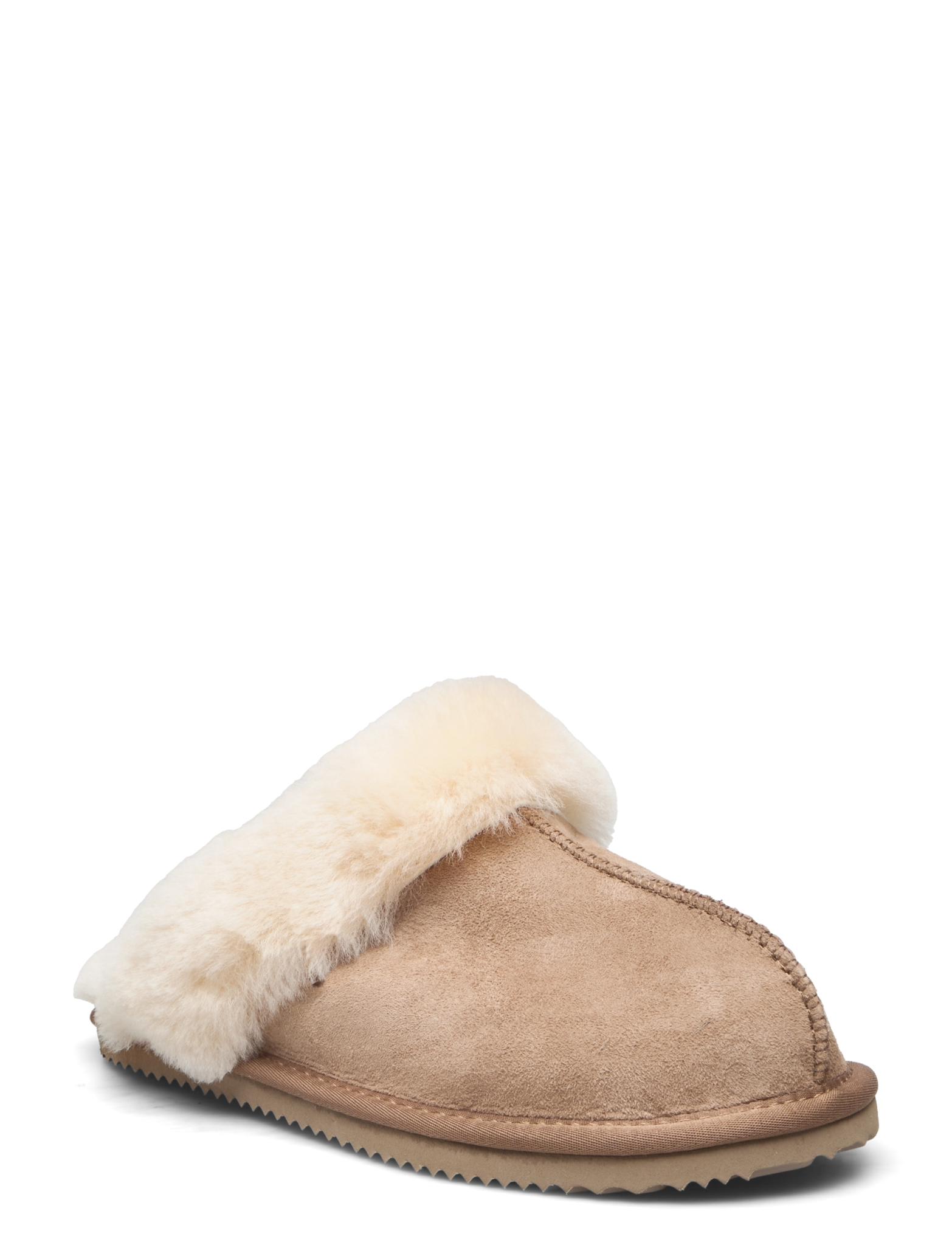 RHSydney Shearling Reversed Slippers Slippers Rosemunde Woman 36 Taupe