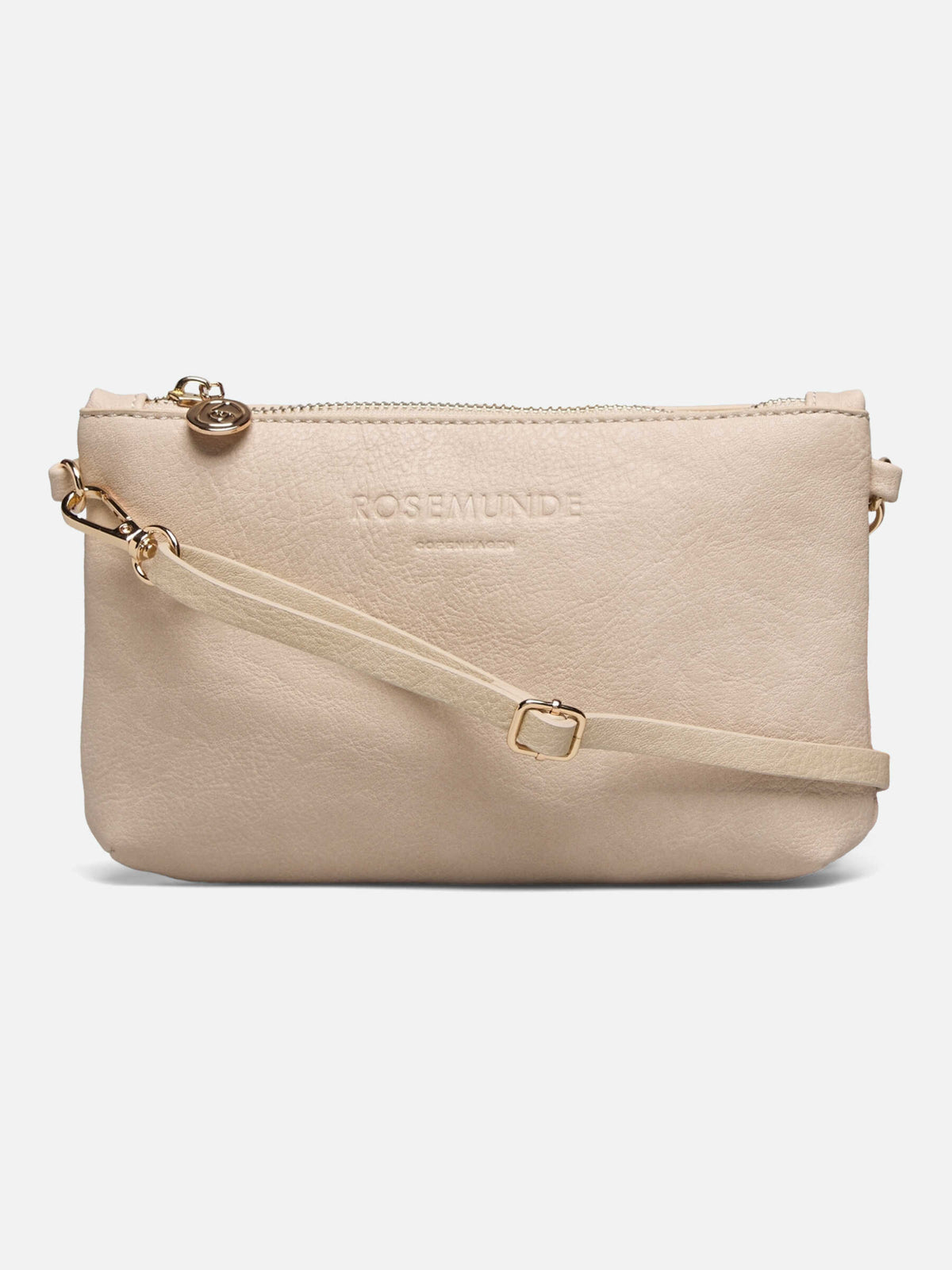 RBAndora Small Clutch CLUTCH Rosemunde Woman 0 pure sand gold