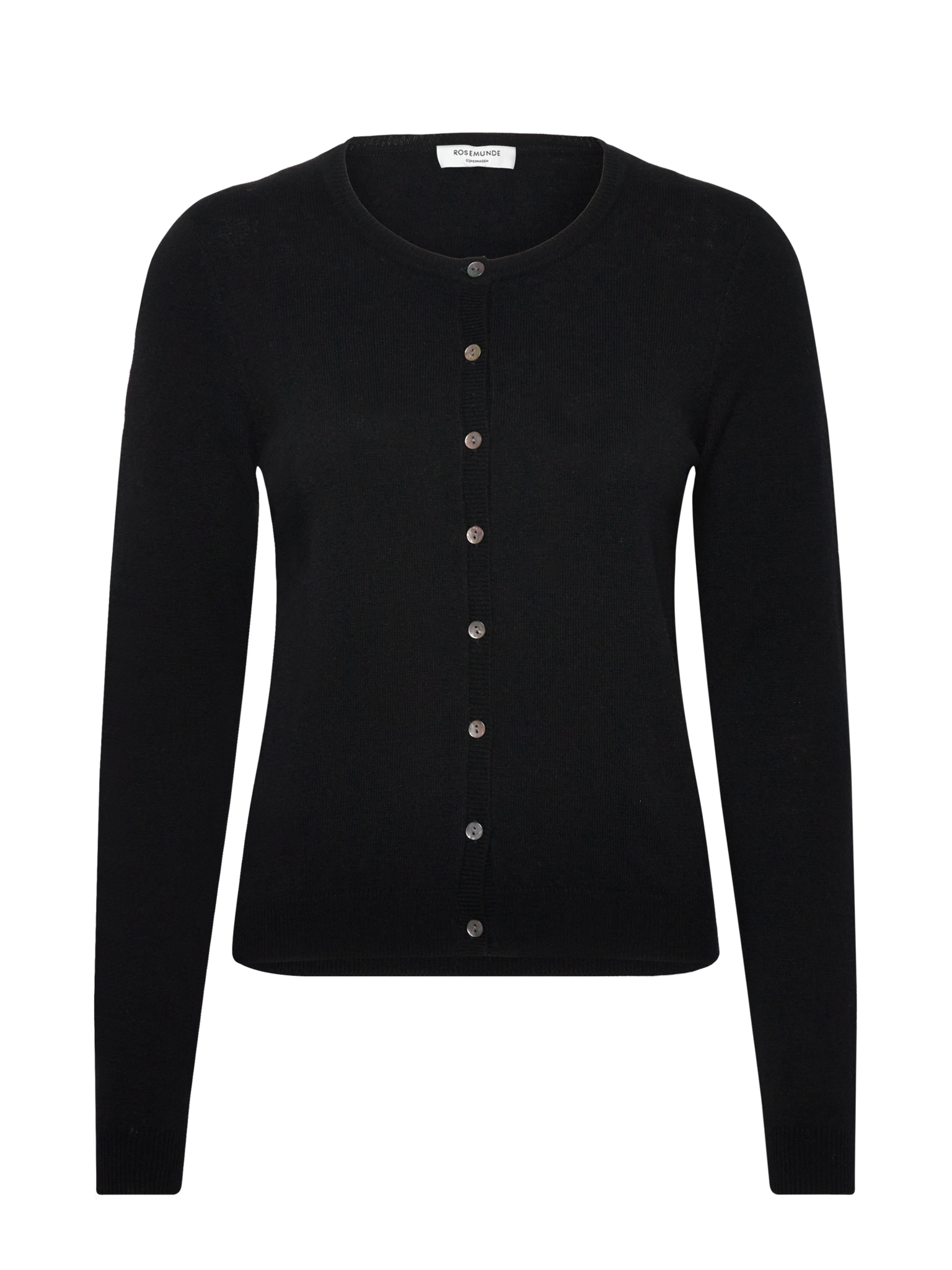 RKSofia Wool LS Short Cardigan CARDIGAN Rosemunde Kids 128 black