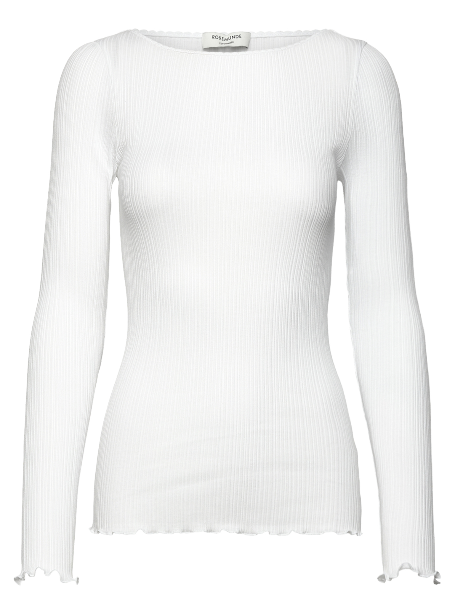 RWJudy LS Boatneck T-shirt T-SHIRT LS Rosemunde Woman XS new white