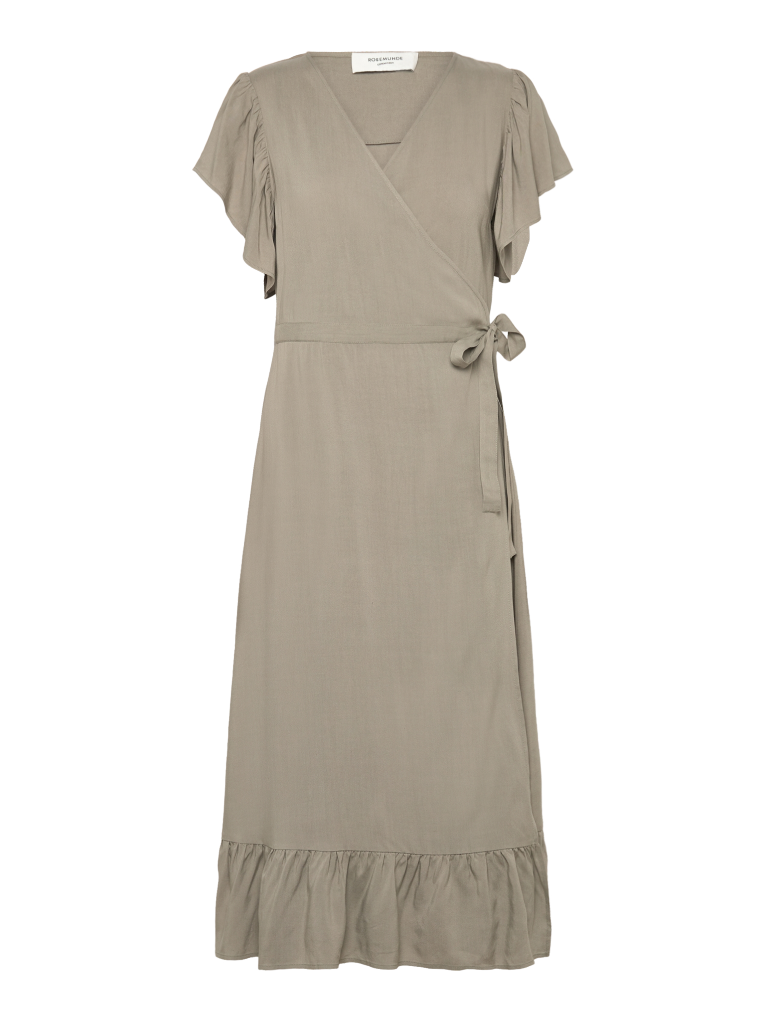 RWElif SS Midi Wrap Dress DRESS Rosemunde Woman 34 dried sage