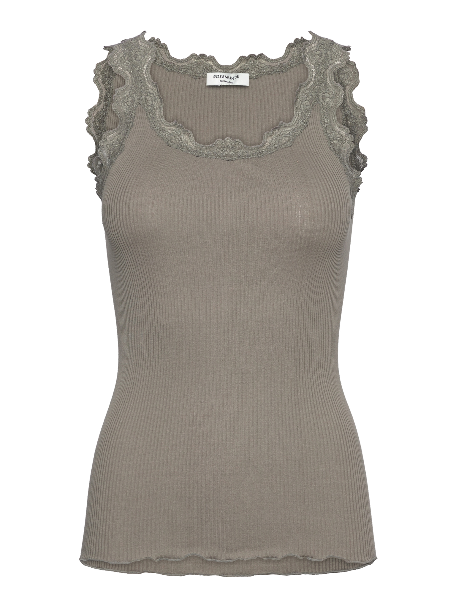 RWBabette Silk SL U-neck Lace Top