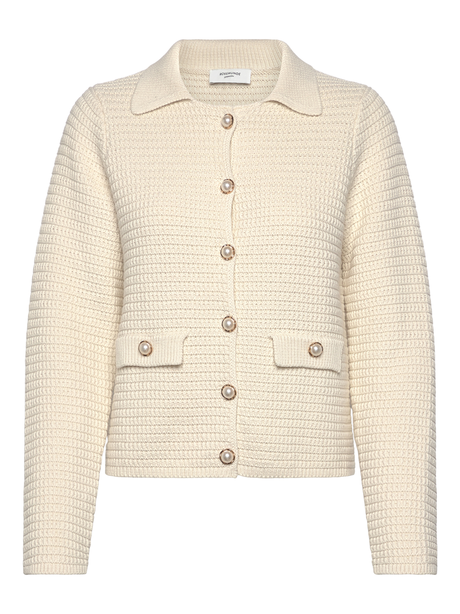 RWEmilie LS Knit Jacket JACKET Rosemunde Woman XS turtledove