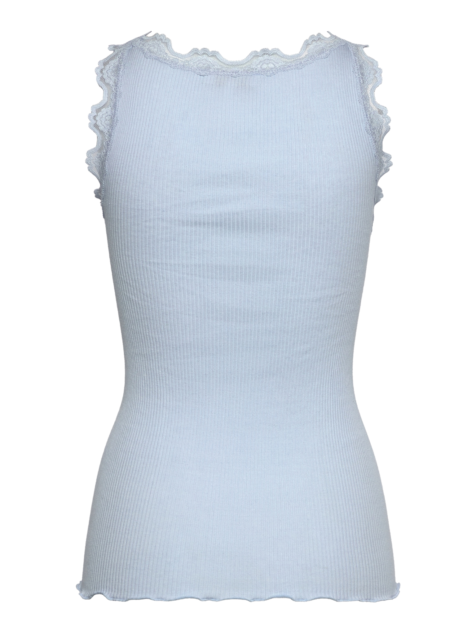RWBabette Silk SL U-neck Long Lace Top