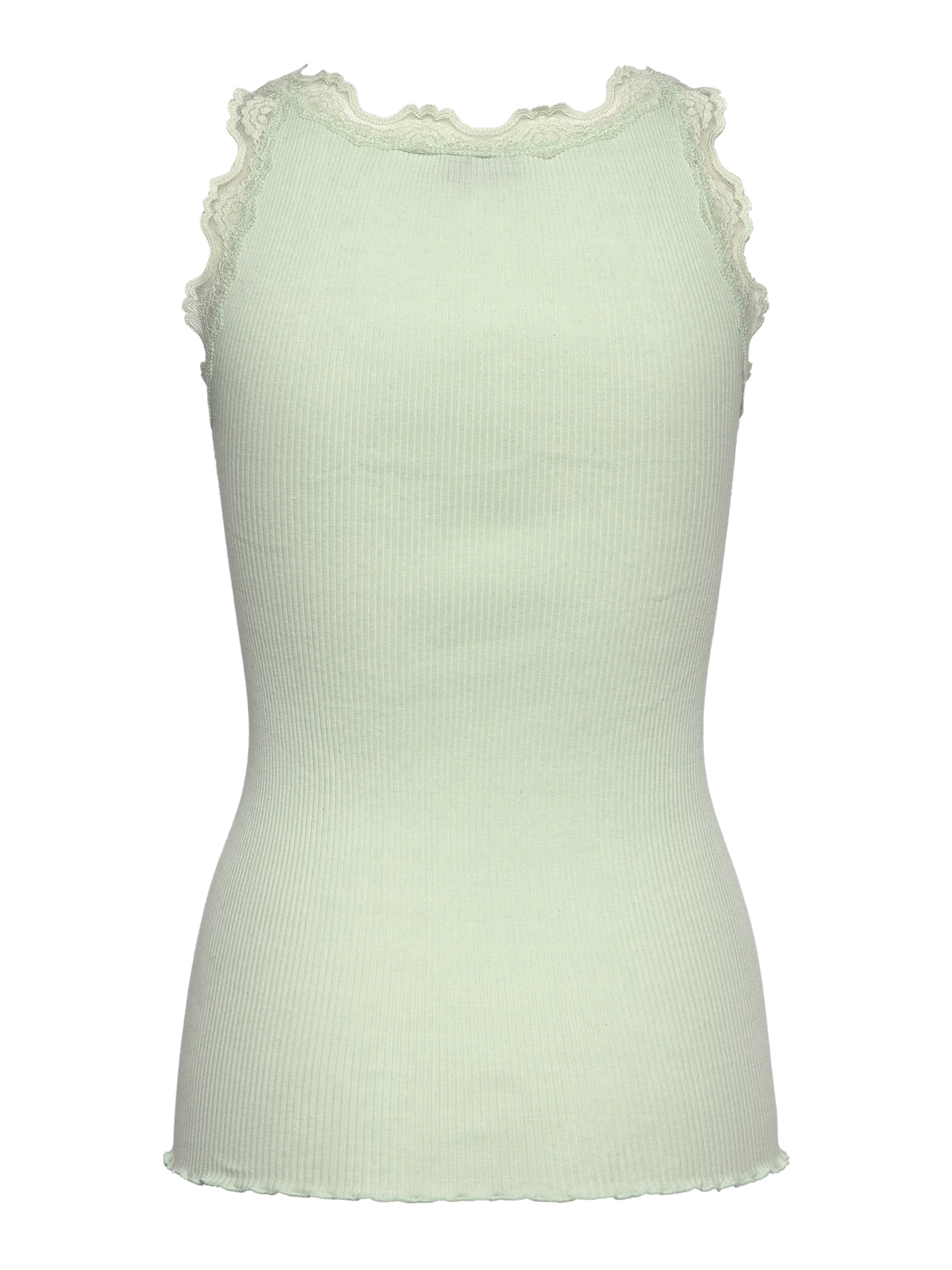 RWBabette Silk SL U-neck Long Lace Top