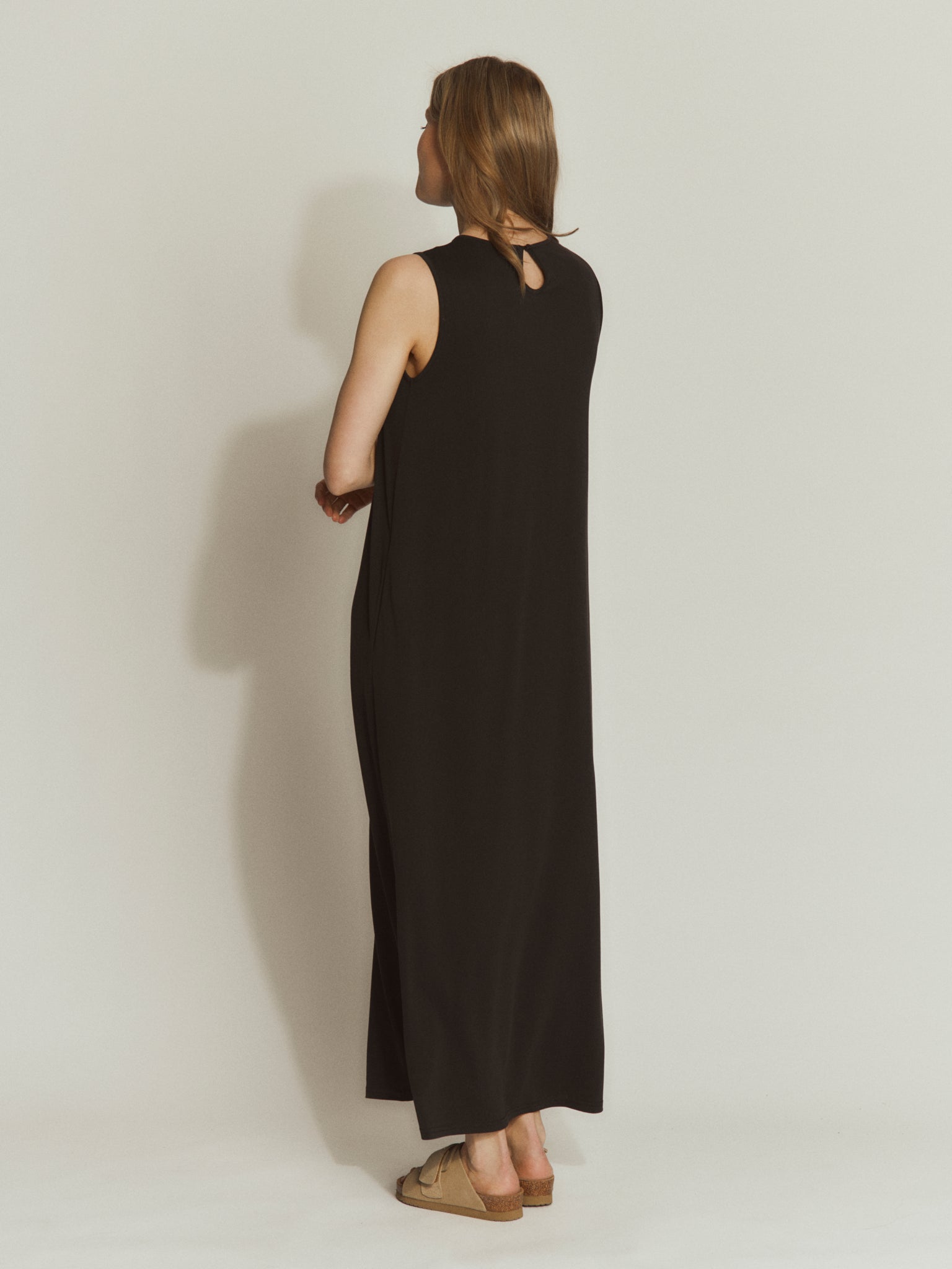 RWElma Modal SL Long Dress DRESS Rosemunde Woman