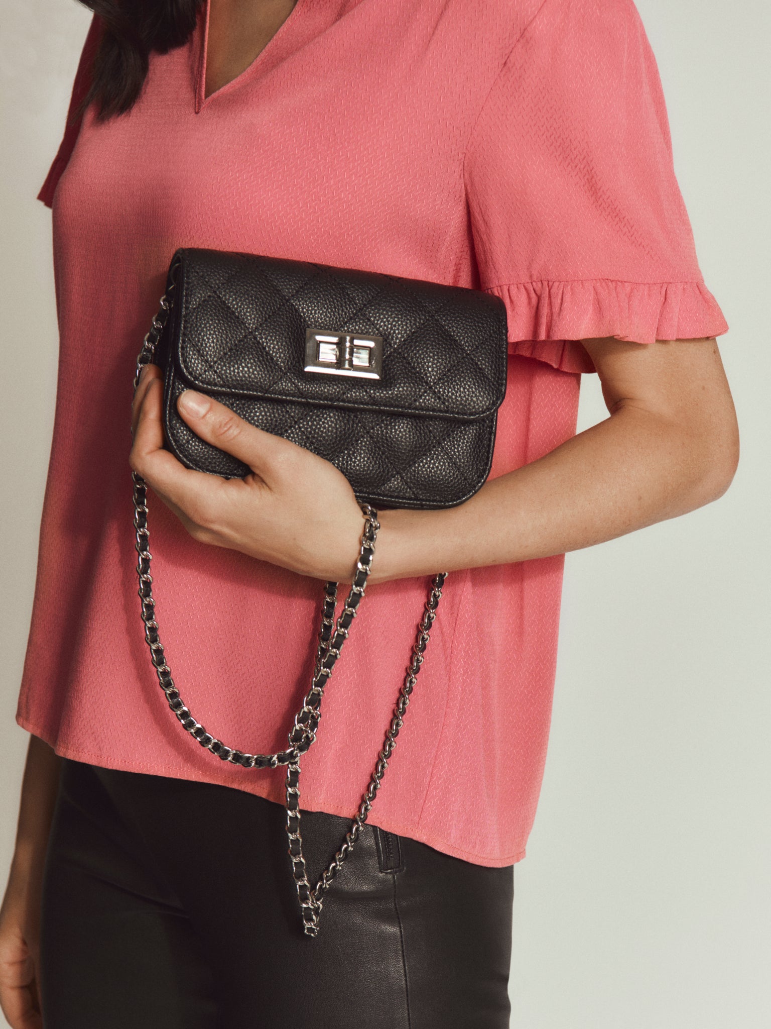 RBSanya Small Quilted Belt Bag